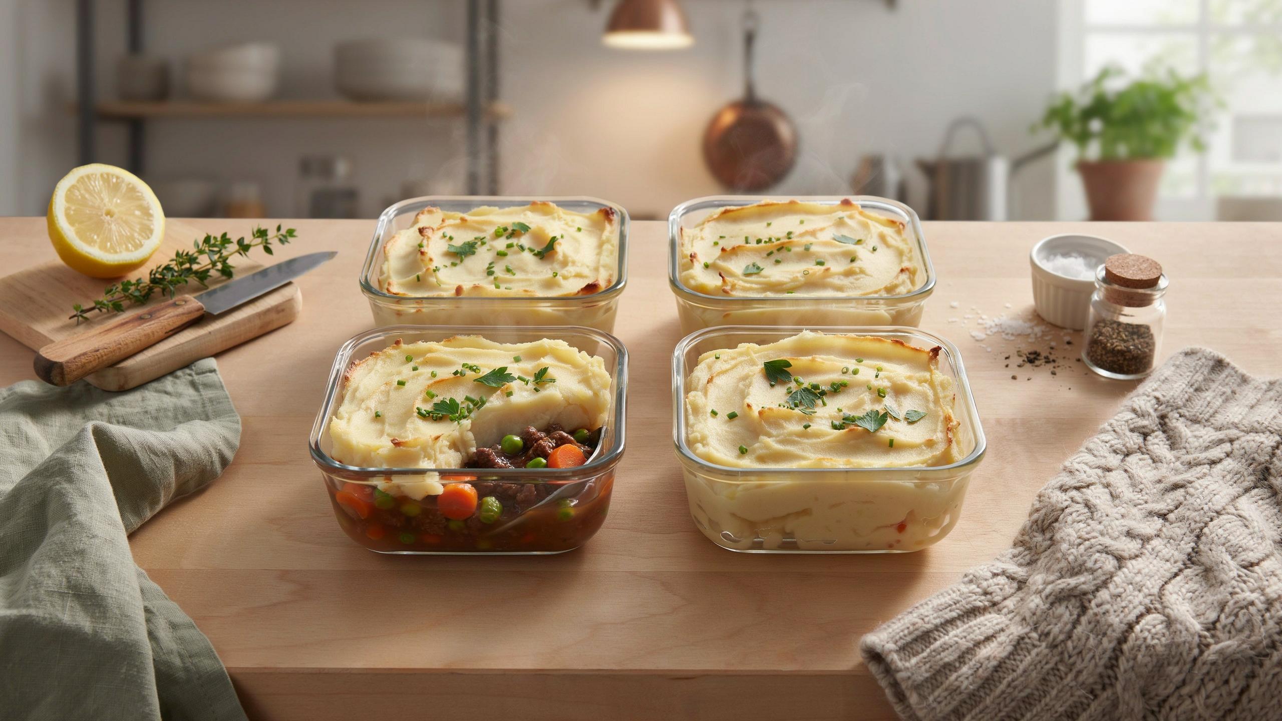 High Protein Shepherds Pie Meal Prep For Cold Weeknights