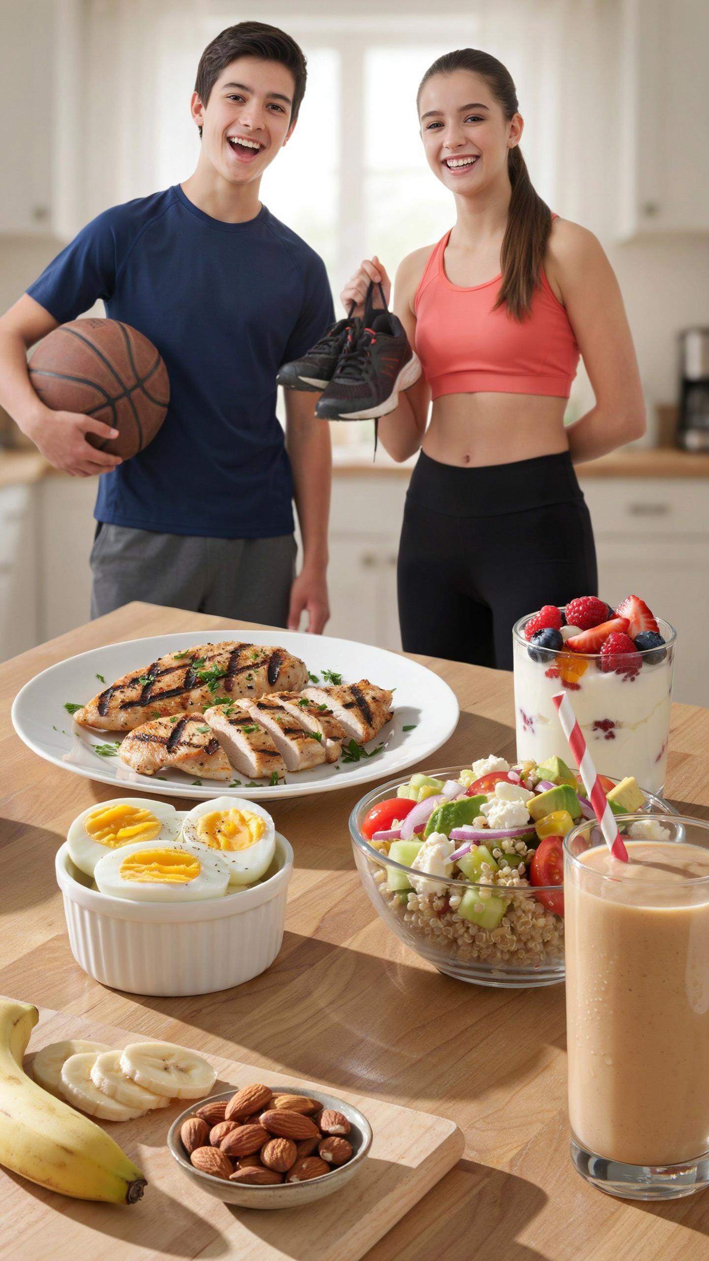 High Protein Meals For Teenage Athletes Growth Repair Energy