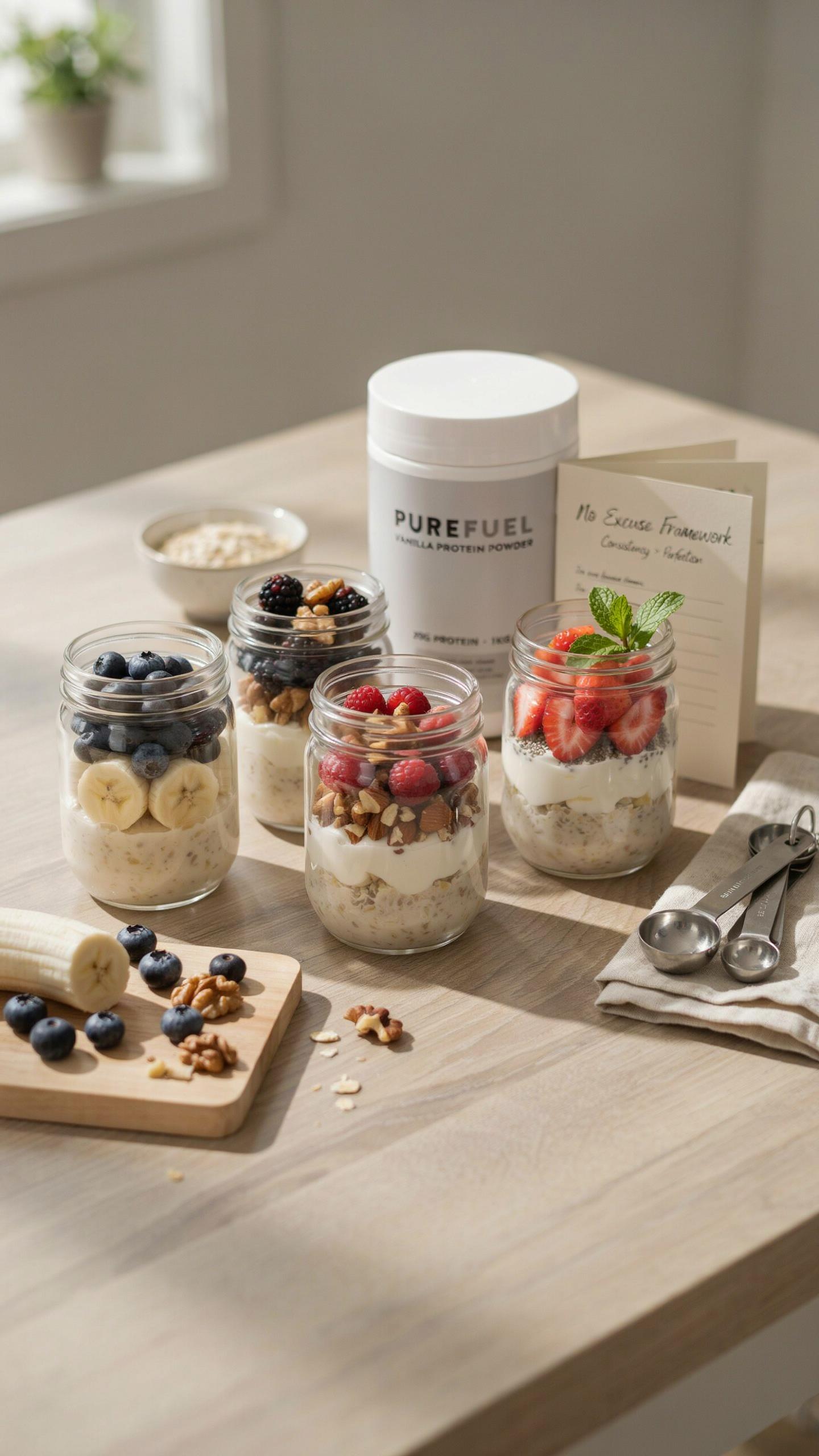 The No Excuse Framework For Consistent Protein Oatmeal Cups