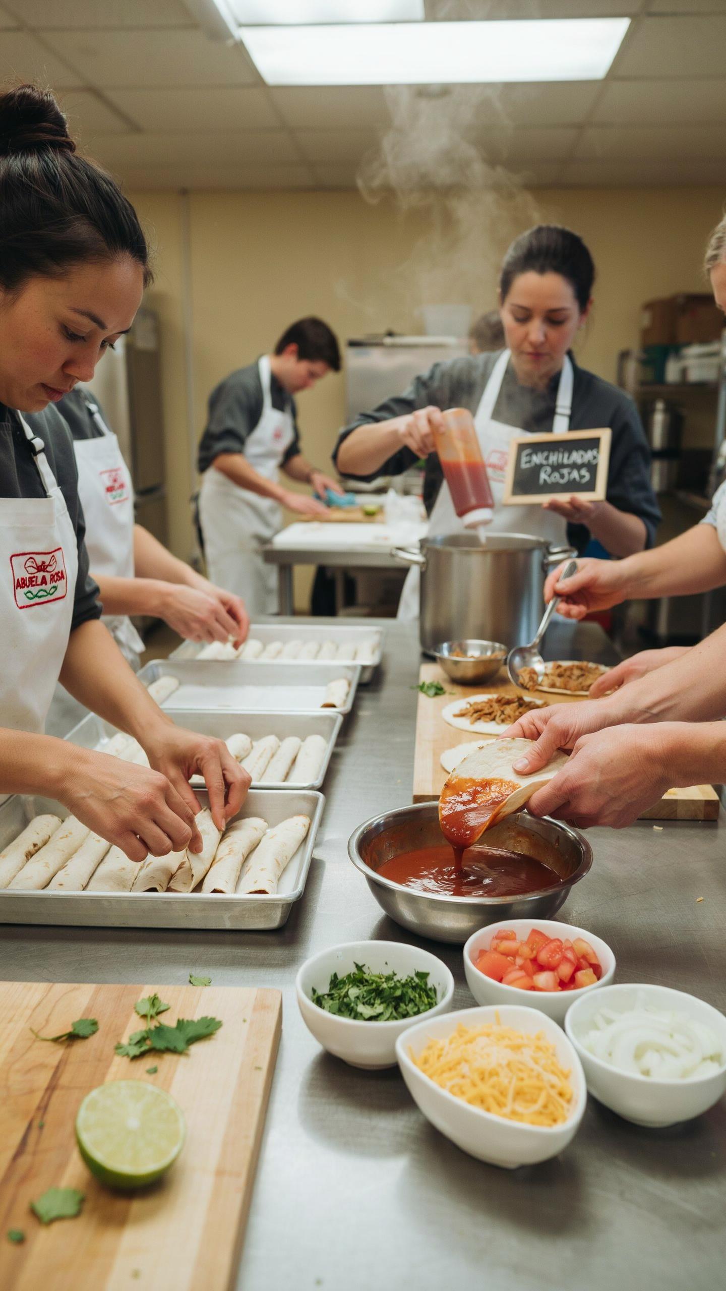 Assembly Line Mastery Rapid Fire Enchilada Construction