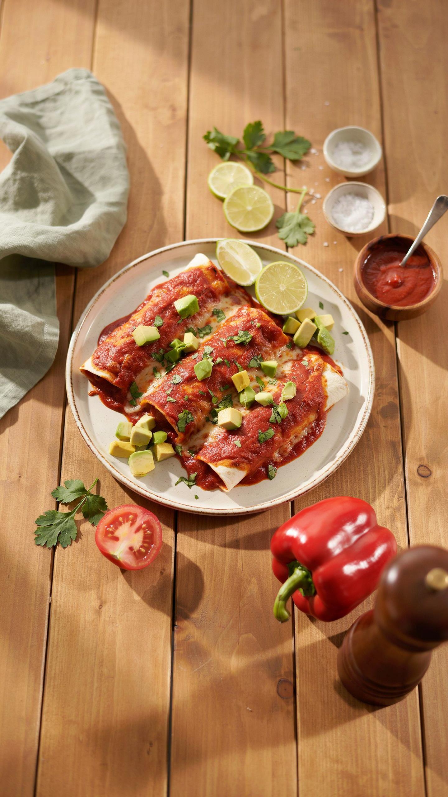 The Sauce Strategy Elevating Enchiladas Healthy Not Sabotaging Them