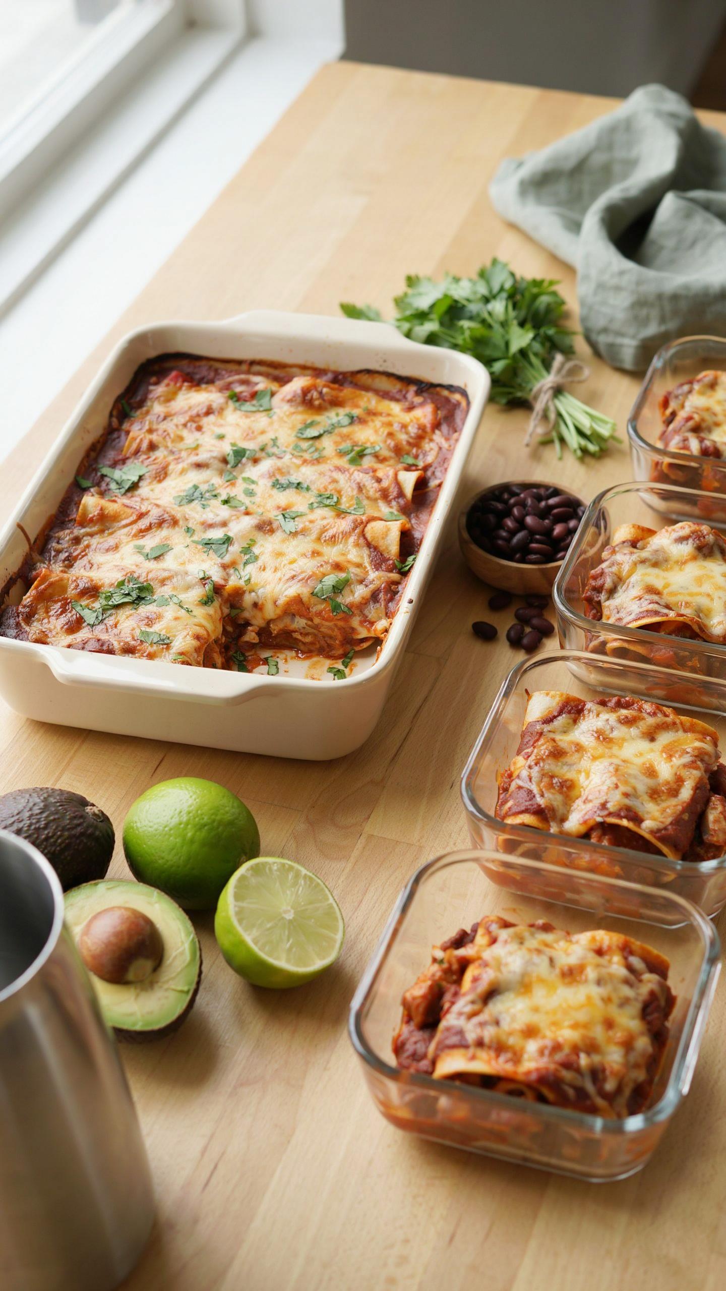 Freezer Fortification Engineering Longevity For High Protein Enchilada Casserole