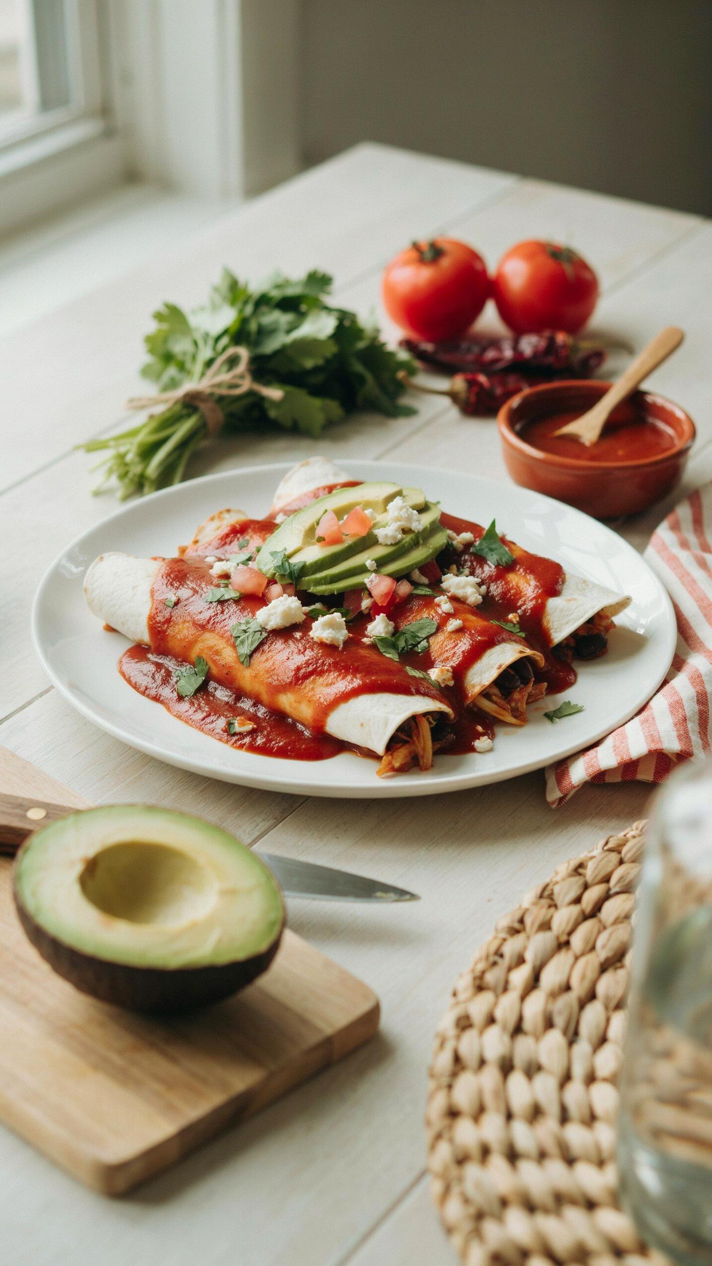 Beyond Chicken Unorthodox Protein Power For Healthy Enchiladas