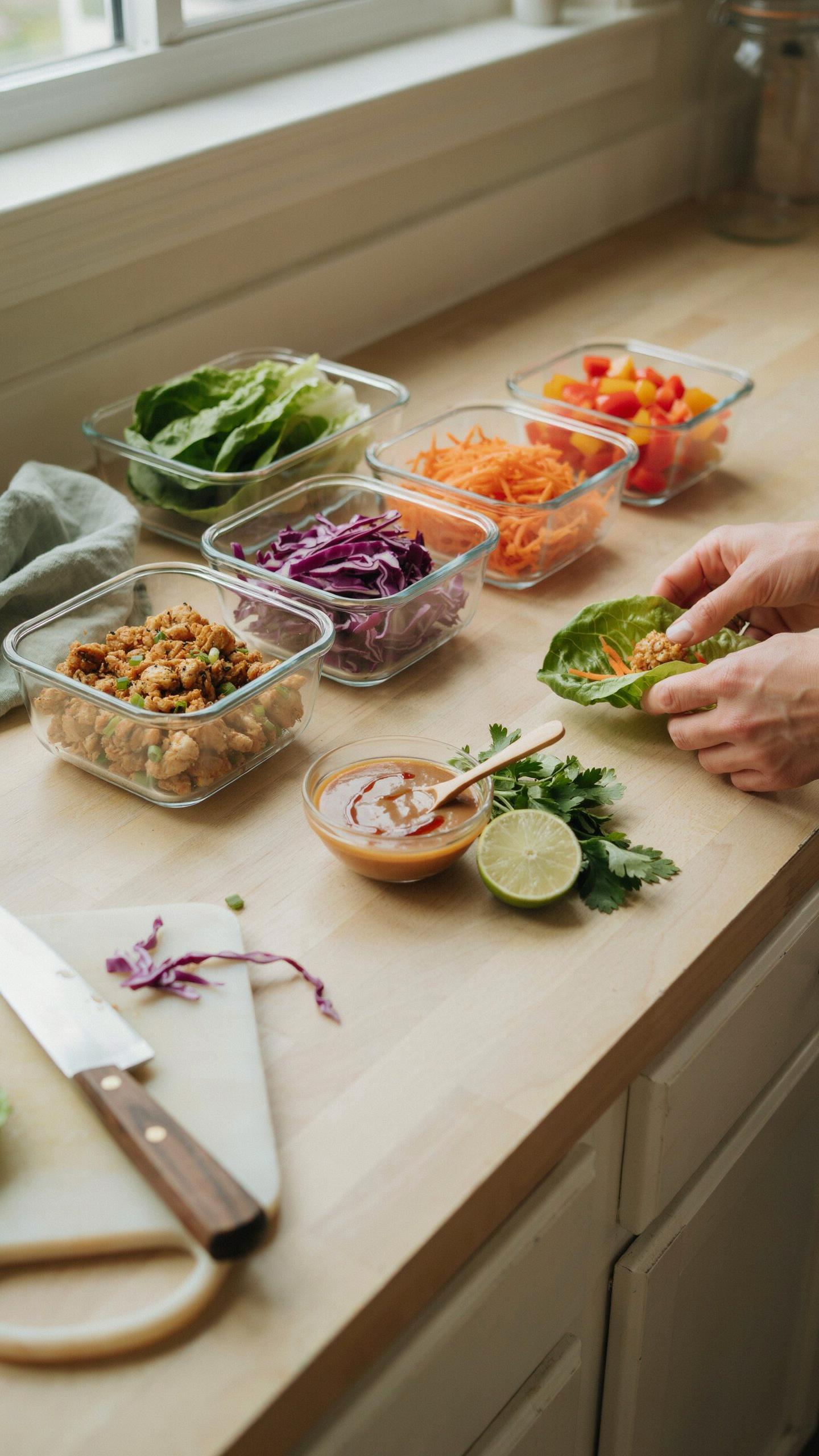 The Myth Of Easy Lettuce Wrap Meal Prep