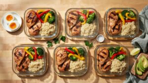 High Protein Meal Prep For Slow And Steady Weight Loss