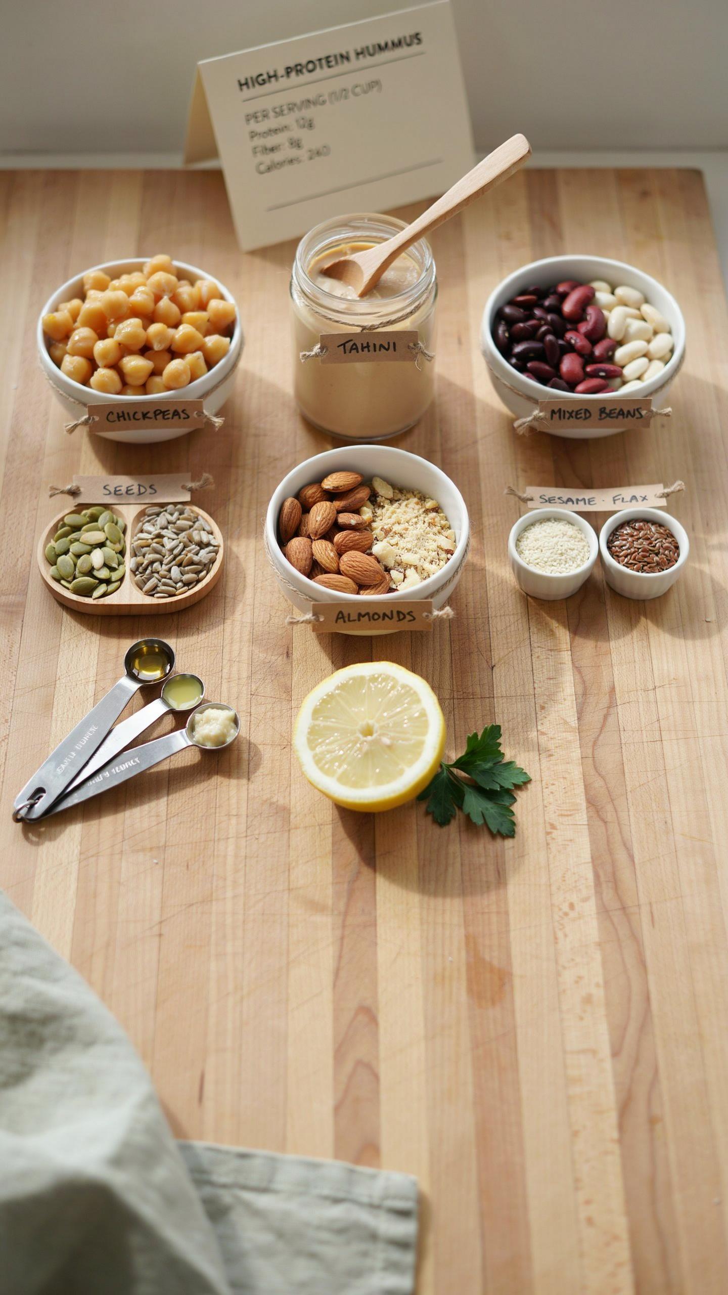 The High Protein Hummus Ingredient Matrix Dissecting Optimal Components