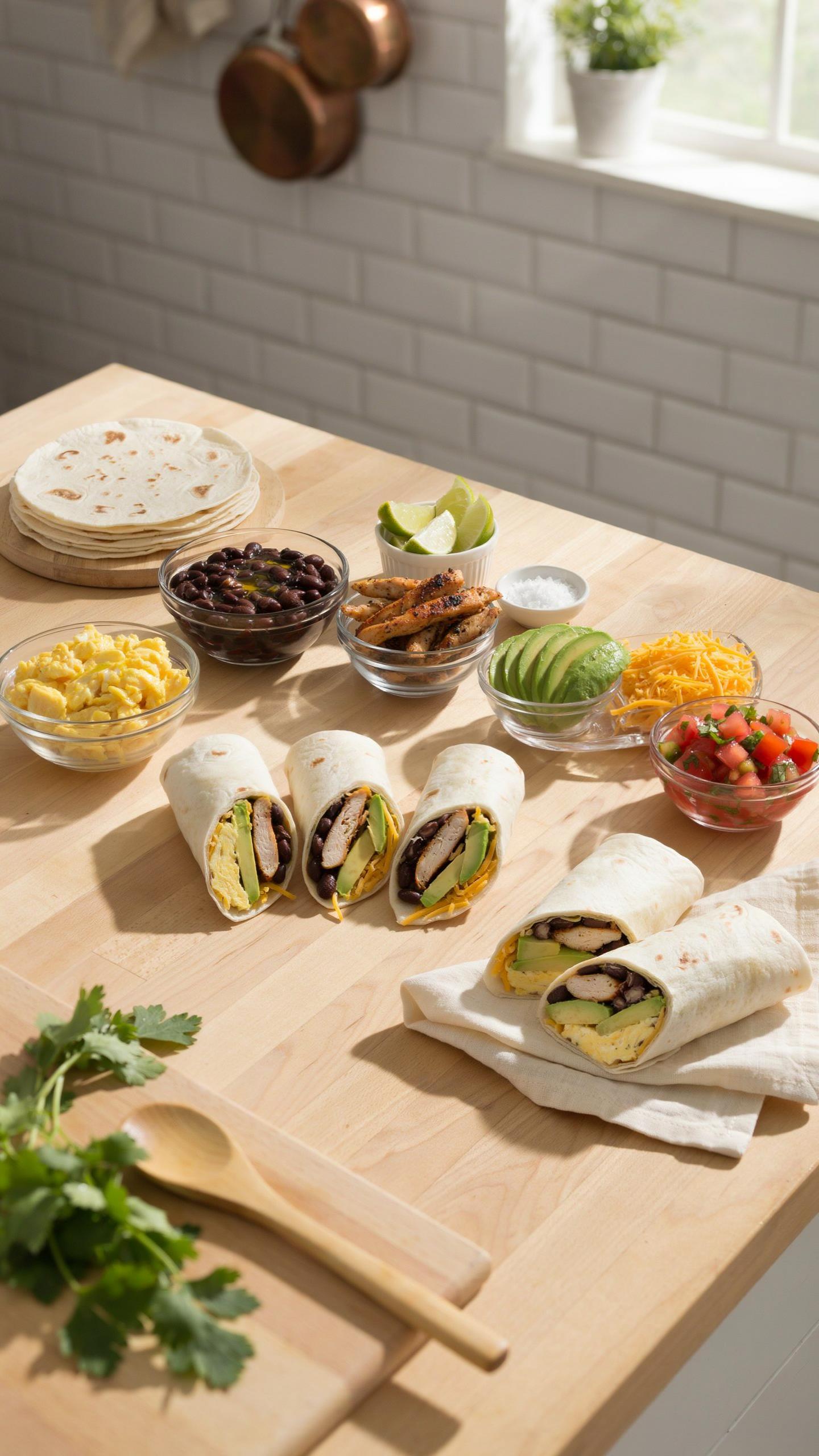 Assembly Line Efficiency Building Your Protein Burrito Batch