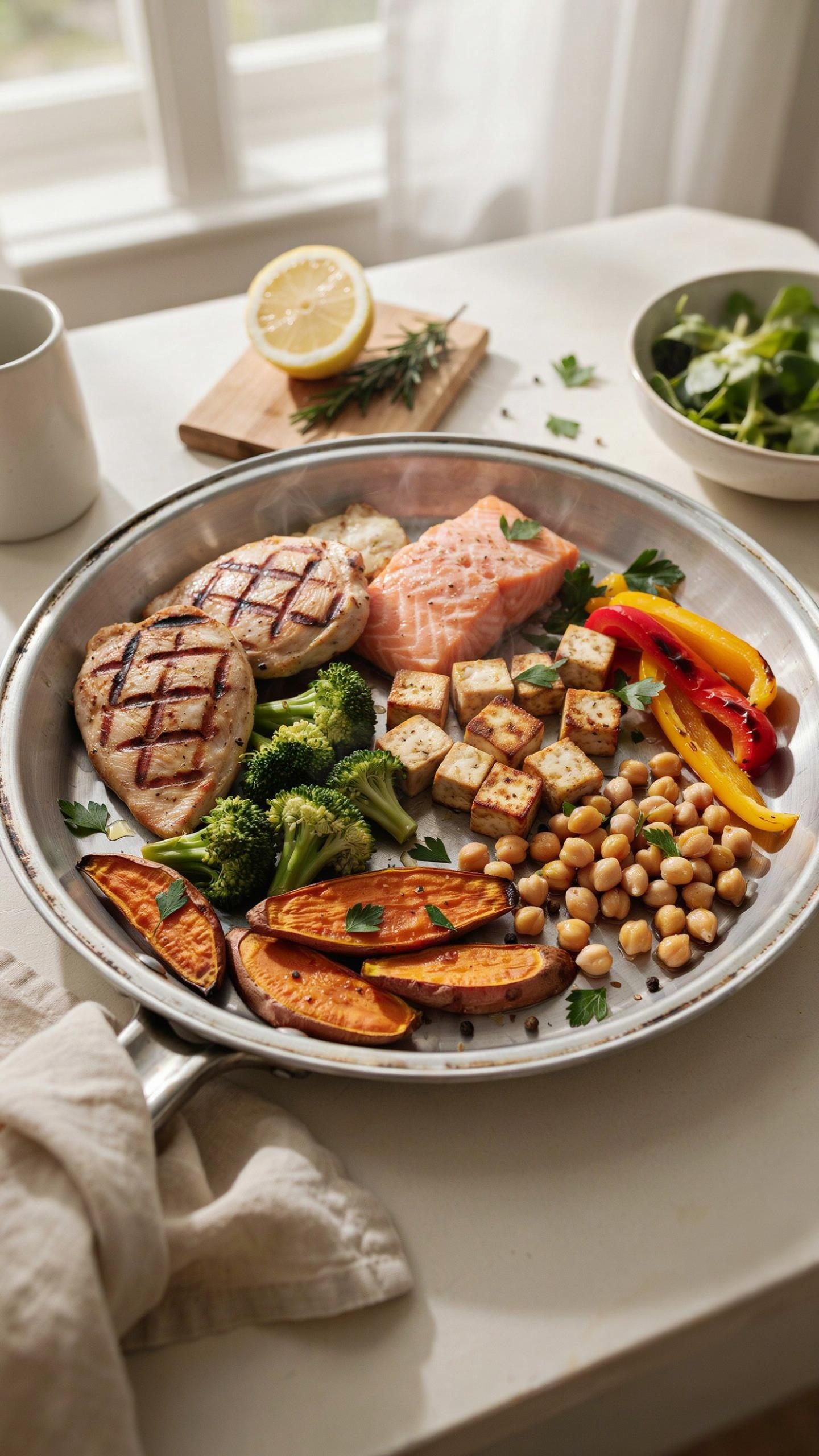 The Cognitive Offload Protocol High Protein Sheet Pan Dinners