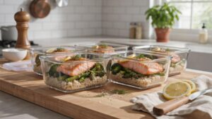 Salmon Meal Prep For High Protein Weekly Lunches