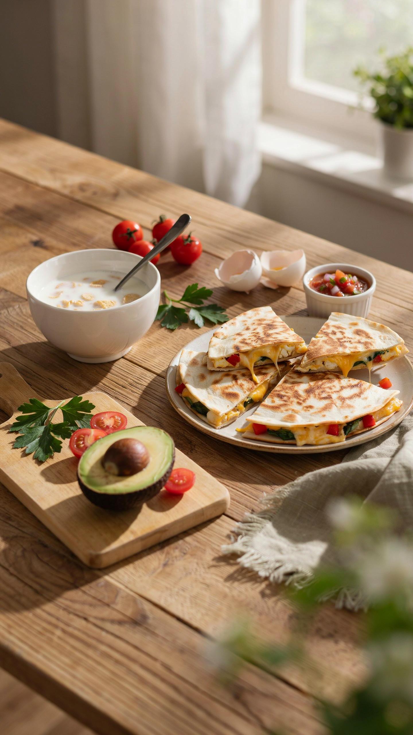Why High Protein Breakfast Quesadilla Beats Cereal