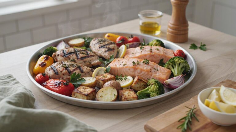 High Protein Sheet Pan Dinners You Can Meal Prep Ahead