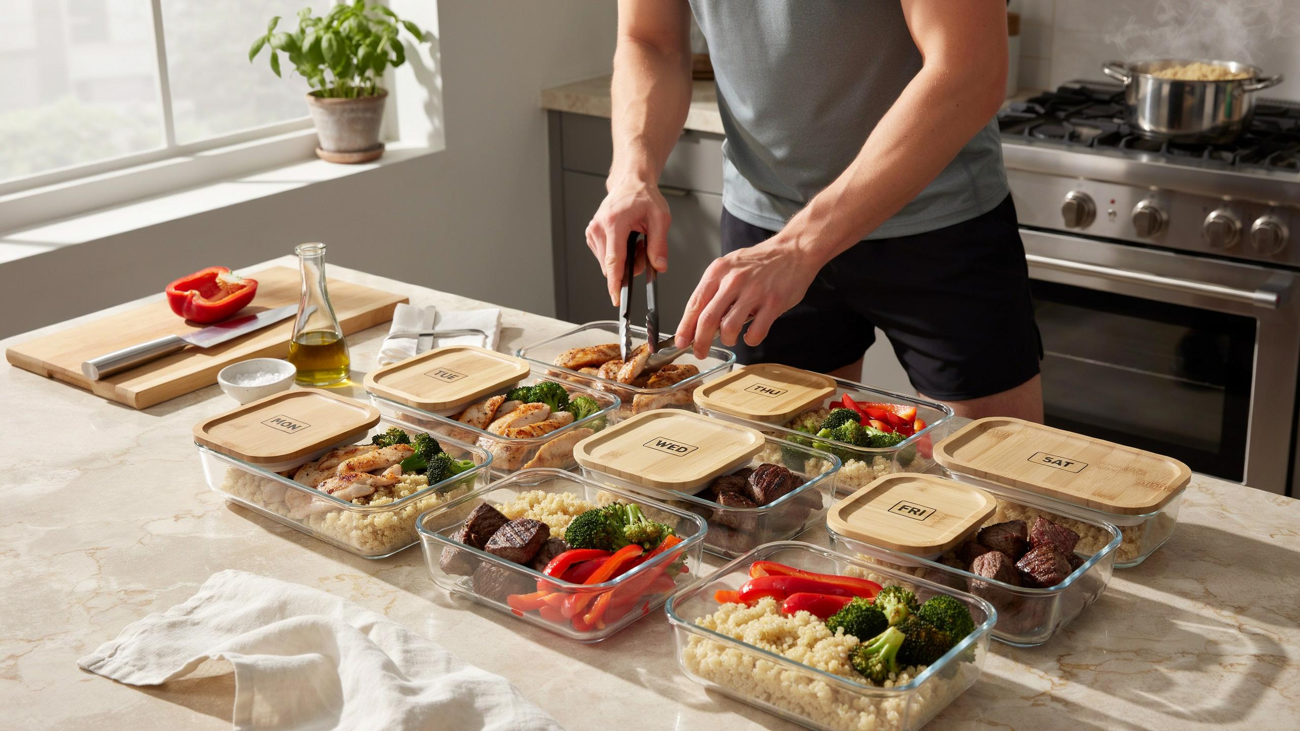High Protein Meal Prep For Weight Loss Built For Men