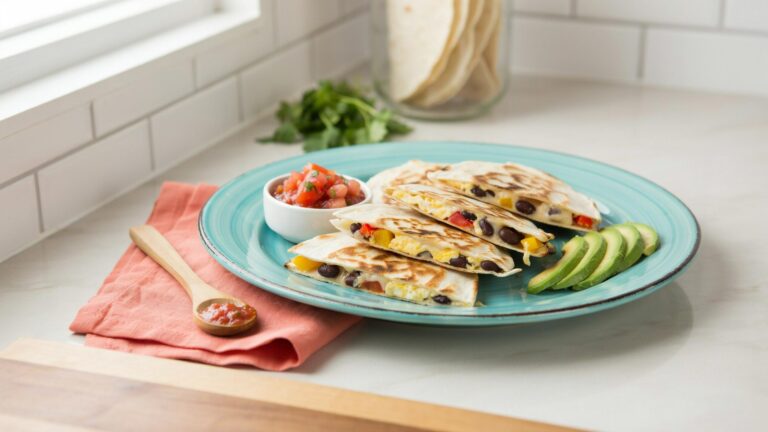 High Protein Breakfast Quesadillas You Can Meal Prep Ahead