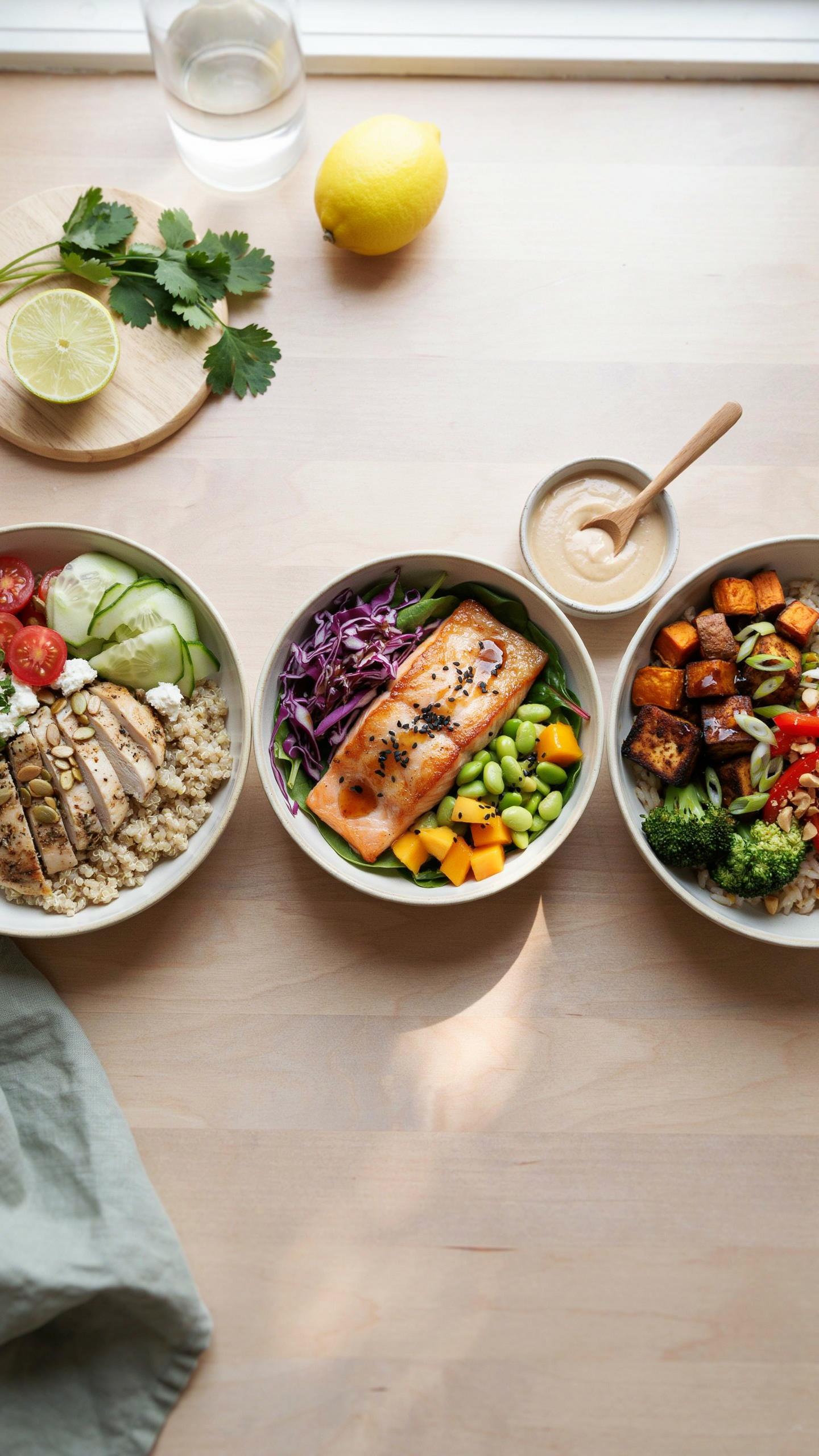 Dynamic Toppings For Your Protein Lunch Dinner Bowls