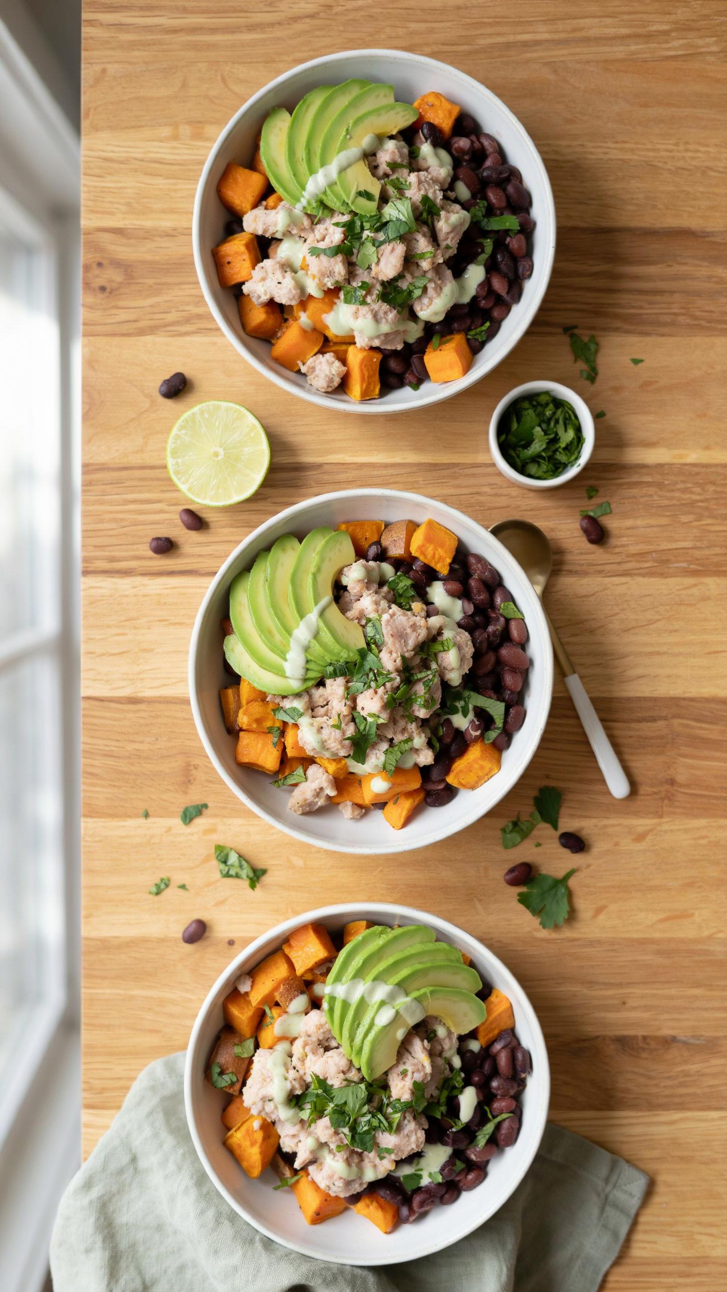 Turkey And Sweet Potato Bowl Variations Escaping The Rut