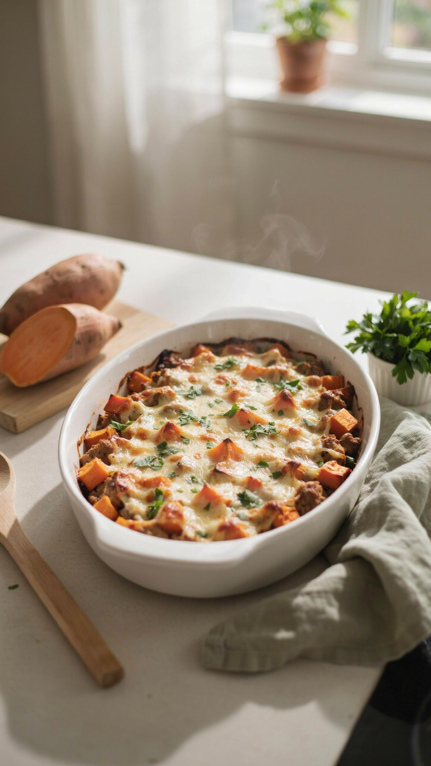 Ground Turkey Sweet Potato Casserole The Art Of Repurposing