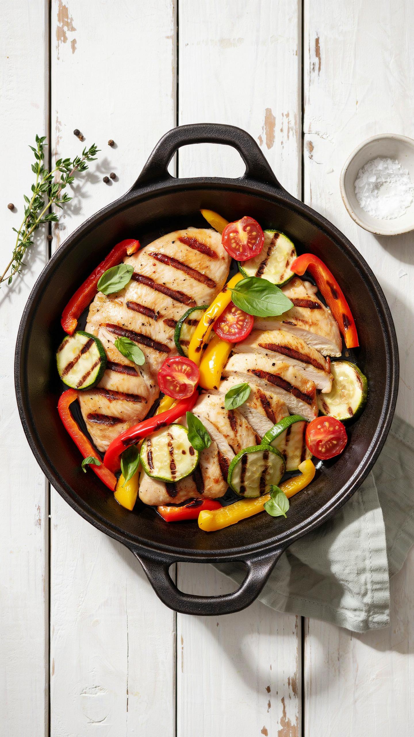 Lean Mean Low Calorie Chicken Skillet Mastery