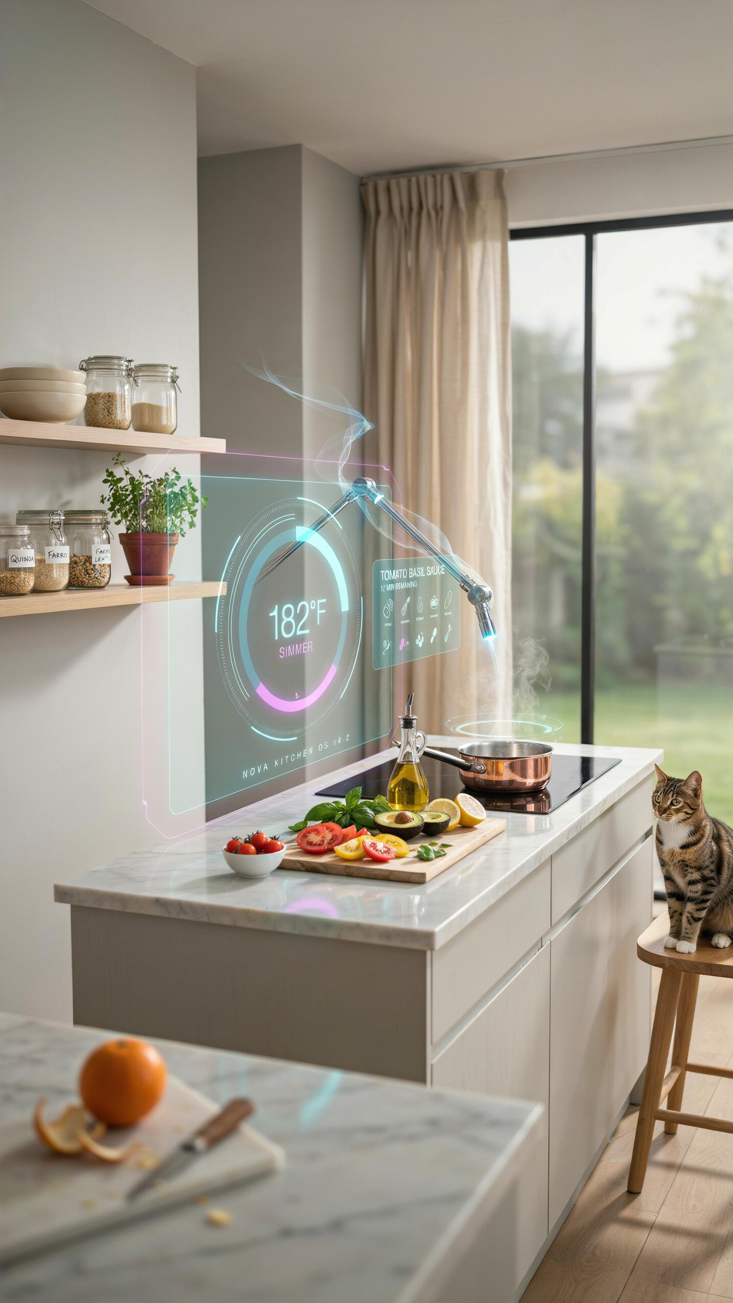 Cybernetic Kitchen Feedback Loops For Food
