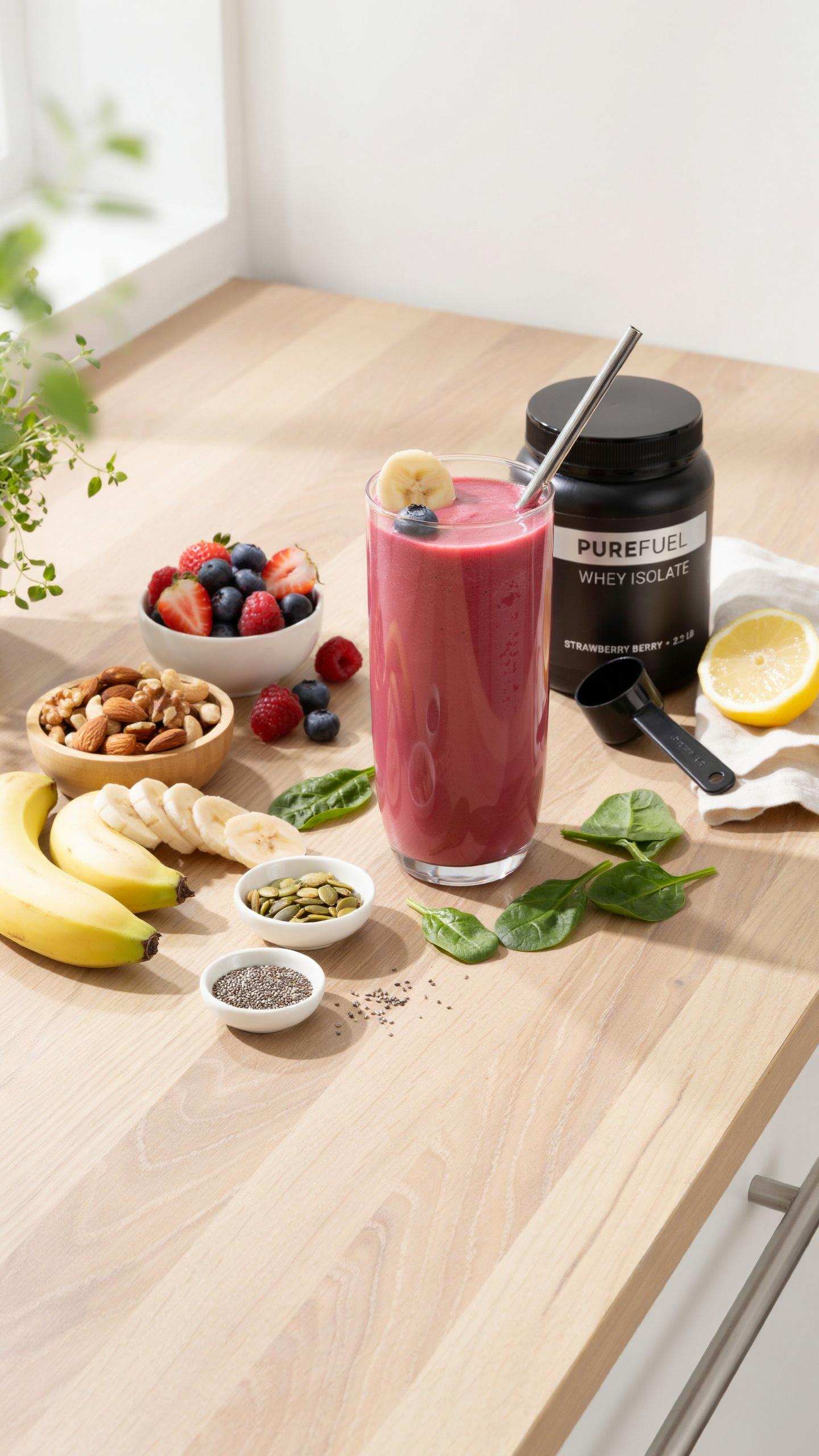 Protein Breakfast Smoothie Your Personalized Fuel Matrix