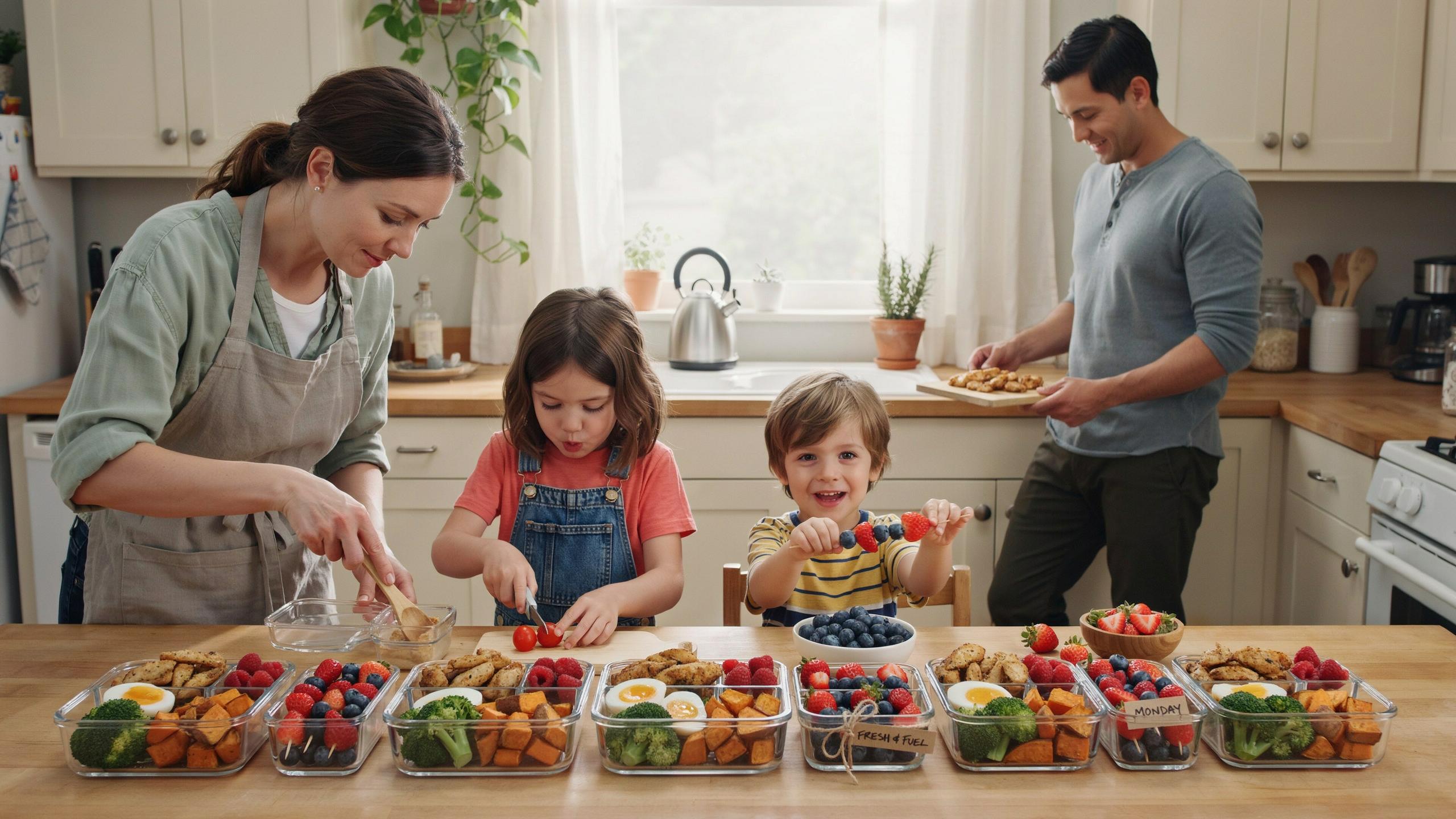 High Protein Meal Prep For Picky Eaters In The Family