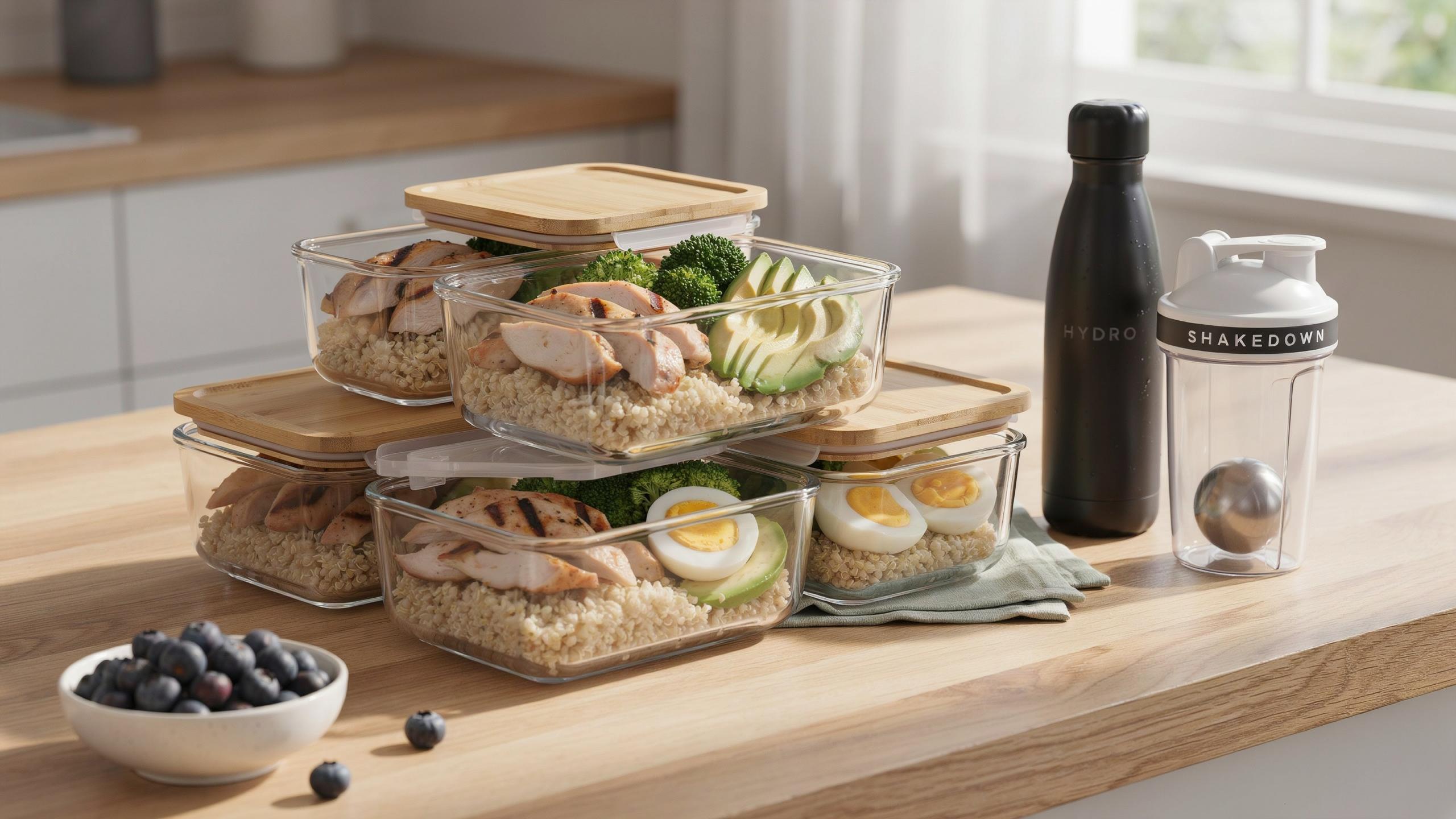 High Protein Meal Prep For Before Your Workout