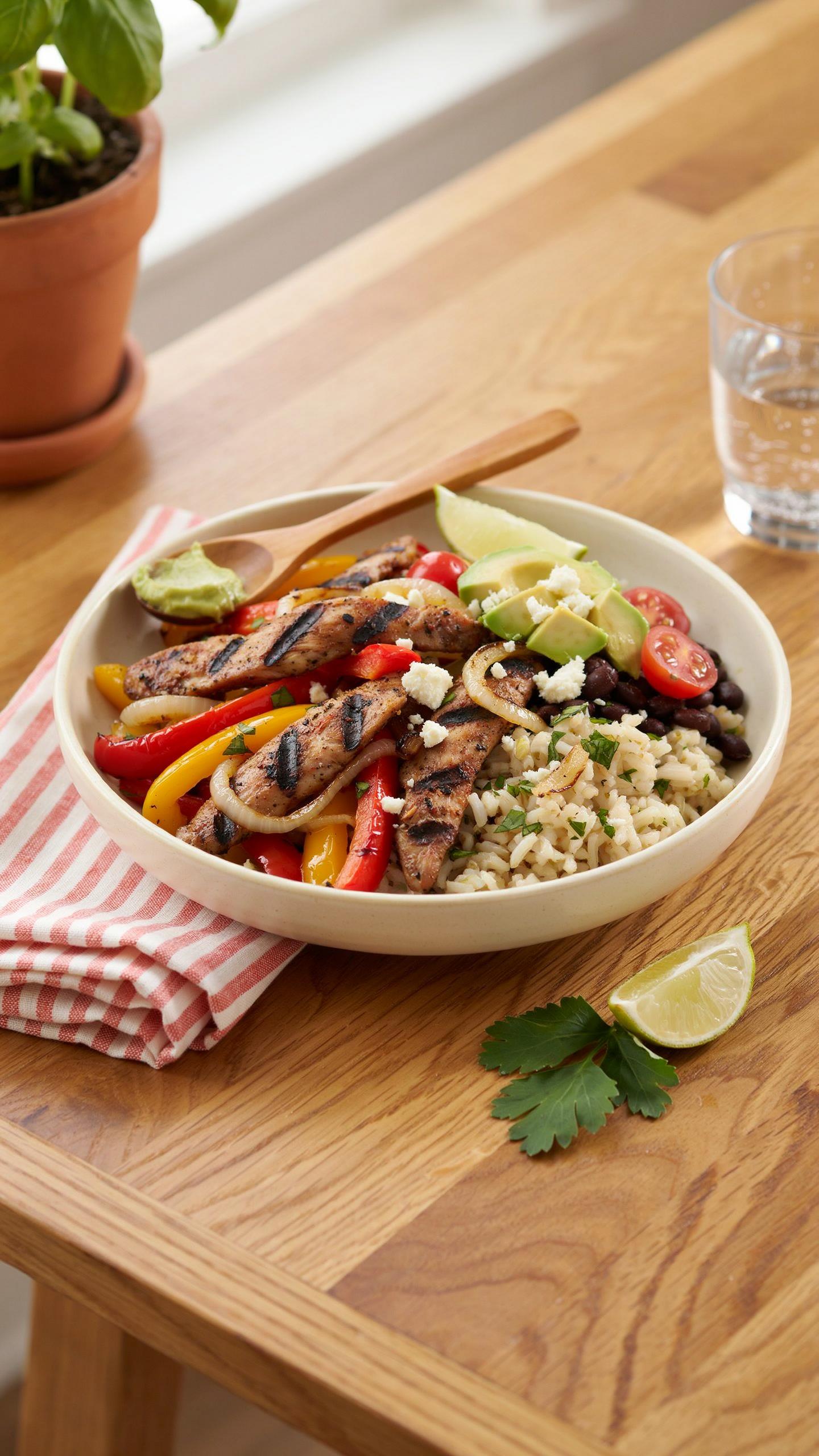 The Systemic Advantage Chicken Fajita Bowl Integration