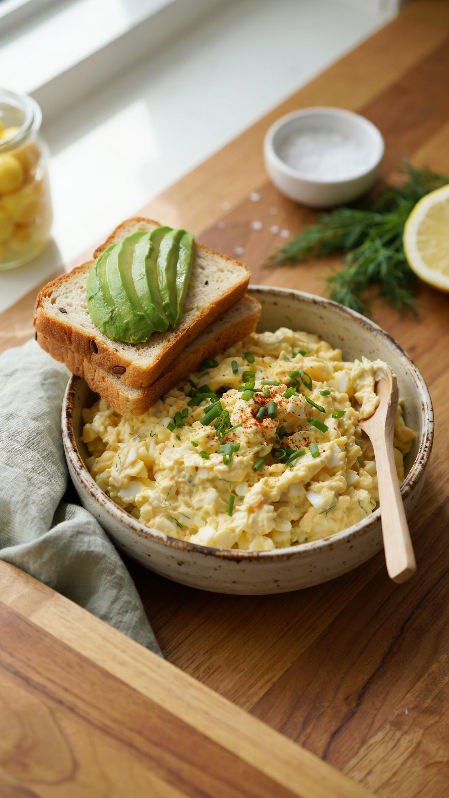 Protein Packed Egg Salad Fueling Peak Performance