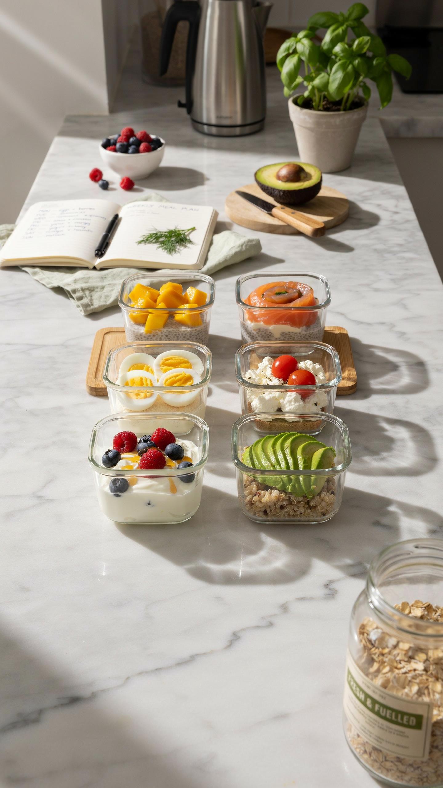 The Weekly Blueprint Crafting Your Healthy High Protein Breakfast System