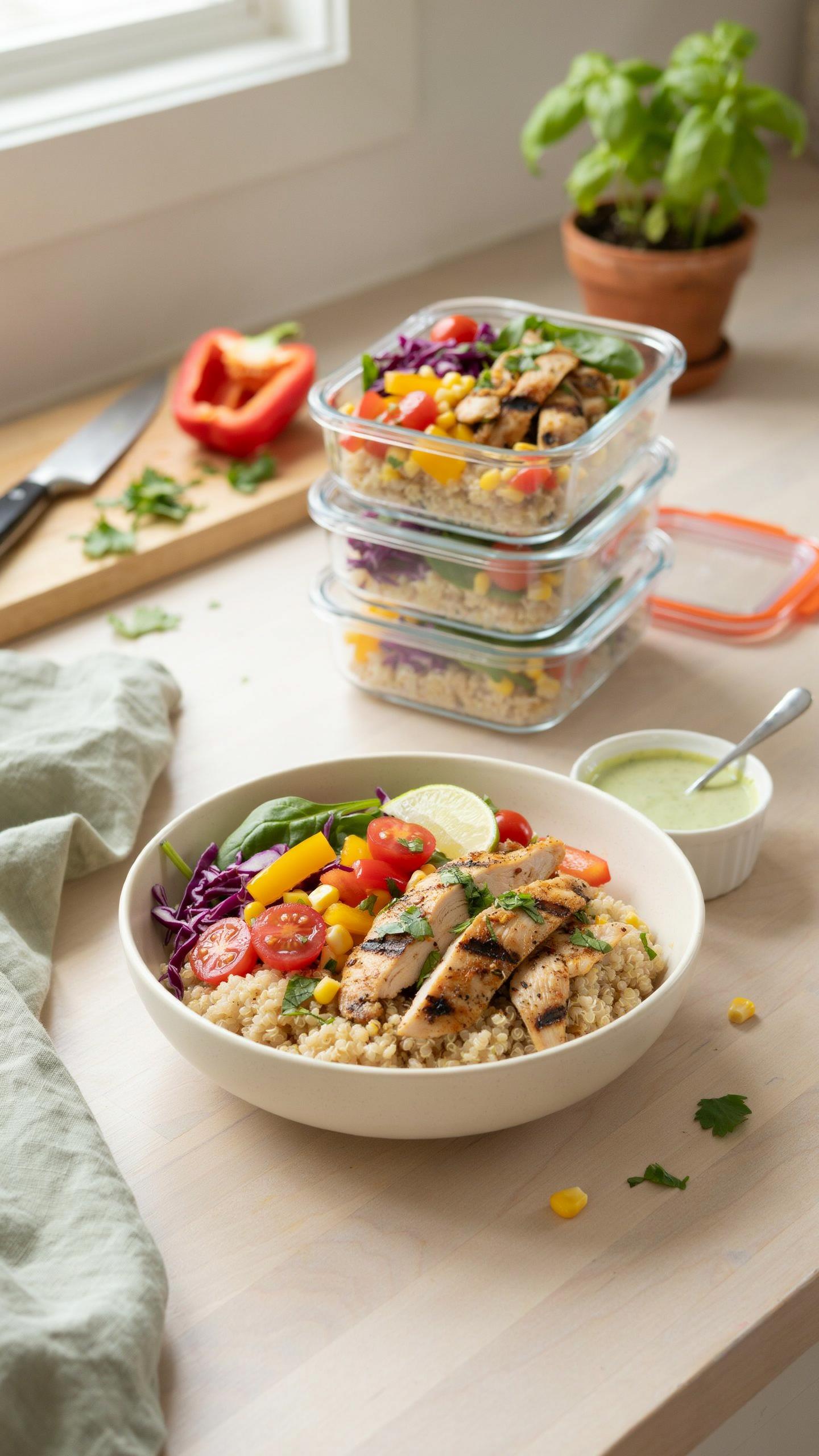 The Flavor Fatigue Myth Dynamic Chicken Bowl Meal Prep