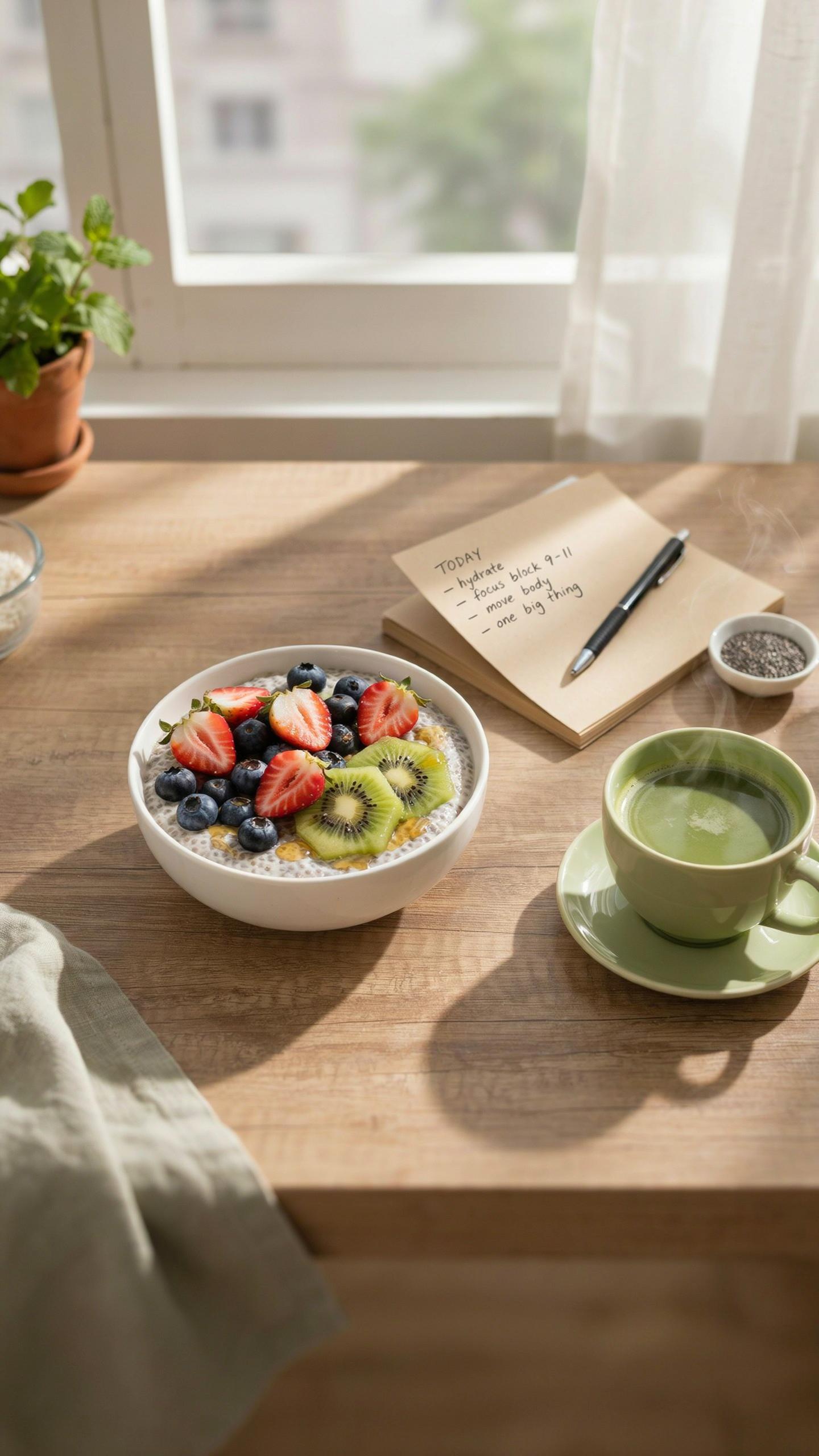 The Decision Fatigue Firewall Chia Pudding Breakfast System