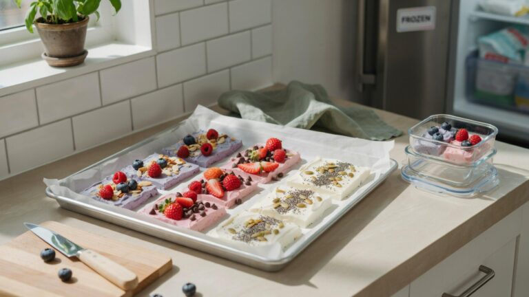 High Protein Yogurt Bark You Can Meal Prep And Freeze