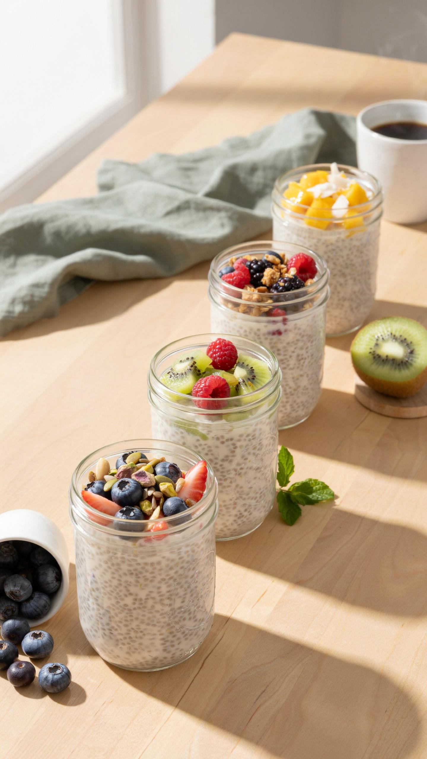 The Alpha Fuel Protocol High Protein Chia Pudding Meal Prep