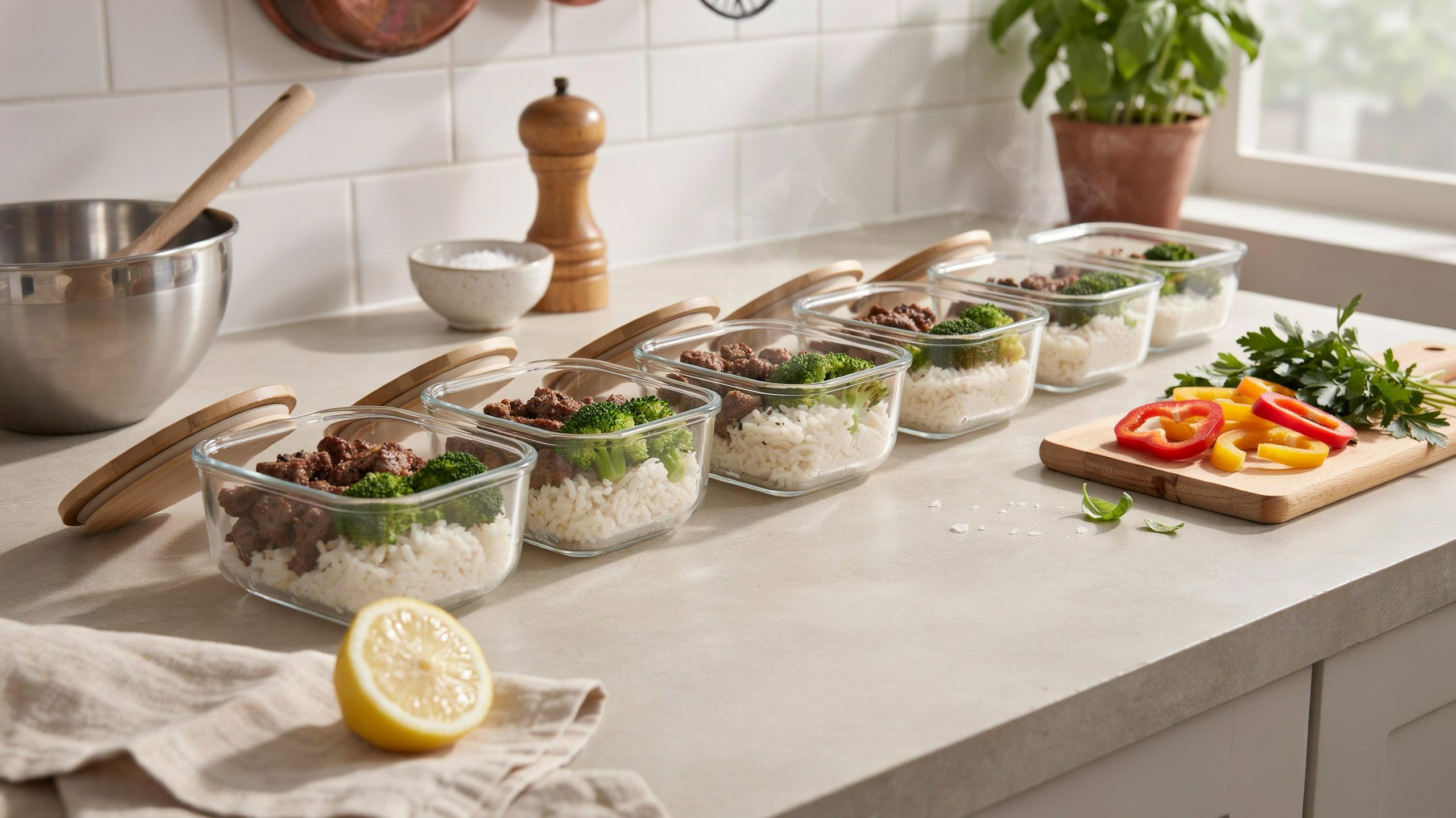 Beef And Rice Meal Prep For High Protein Dinners