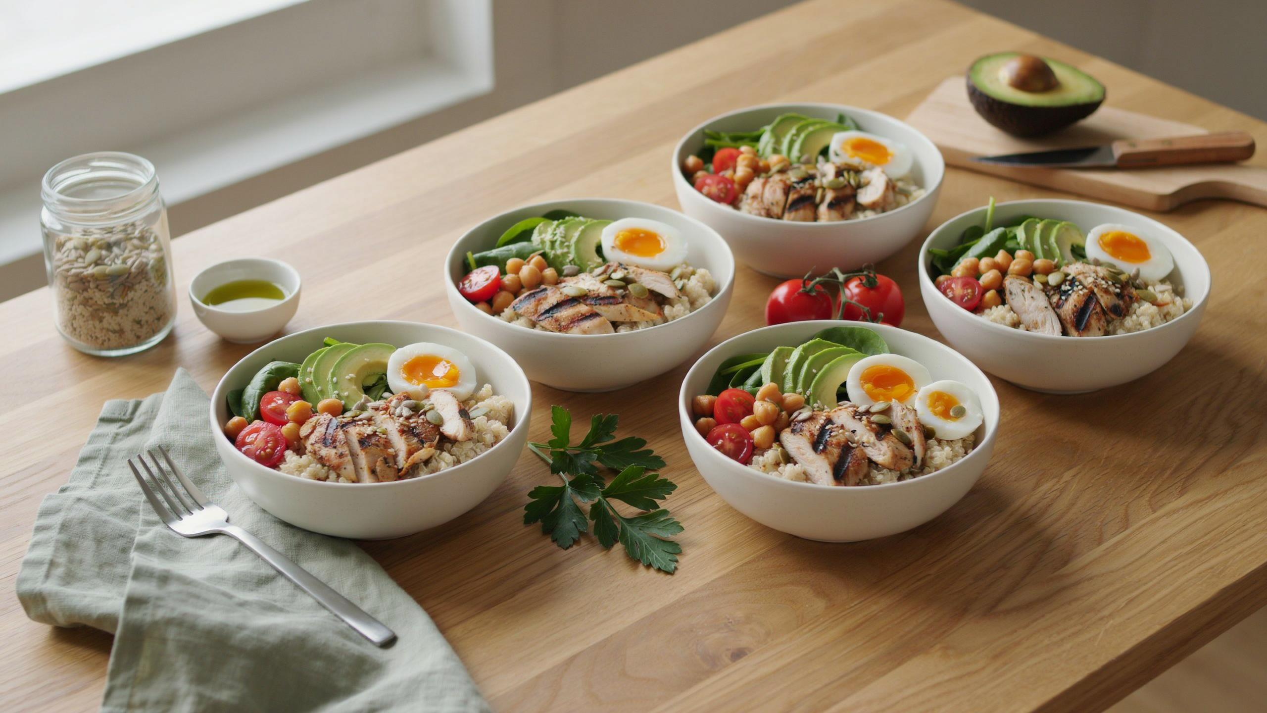 High Protein Power Bowls You Can Meal Prep For Lunch