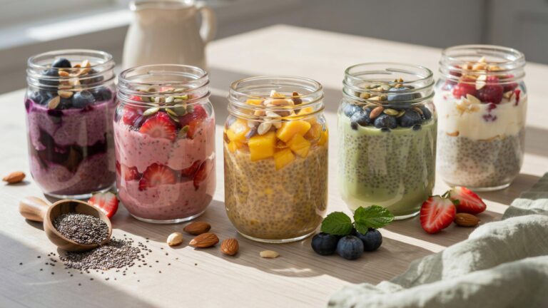 High Protein Chia Pudding You Can Prep For Five Days