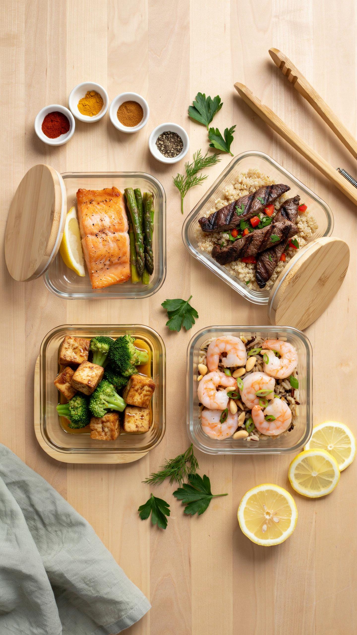 Beyond Chicken Breast Diverse Protein Rich Meal Prep Recipes
