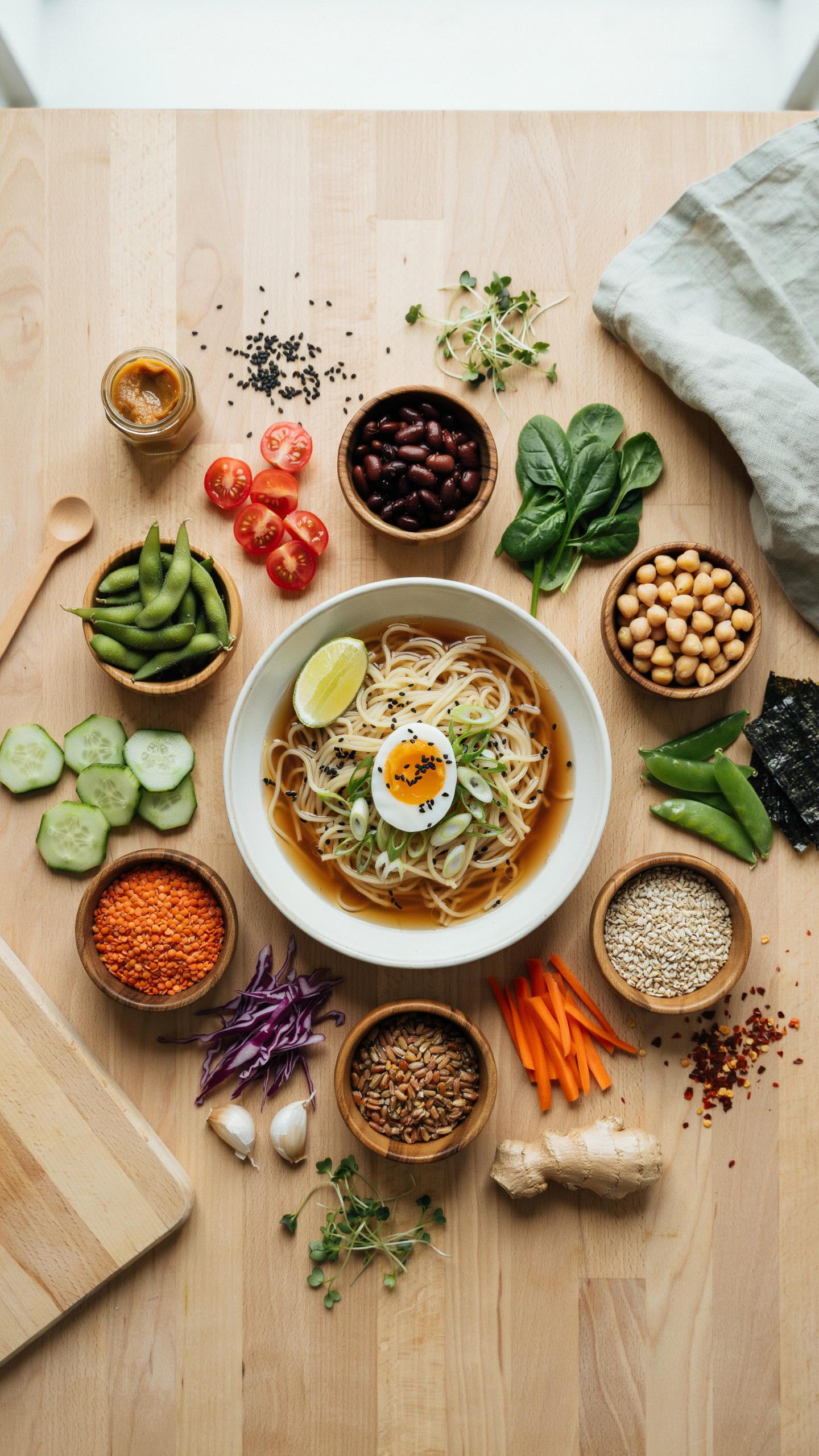 Beyond Generic Protein Noodles The Ingredient Matrix