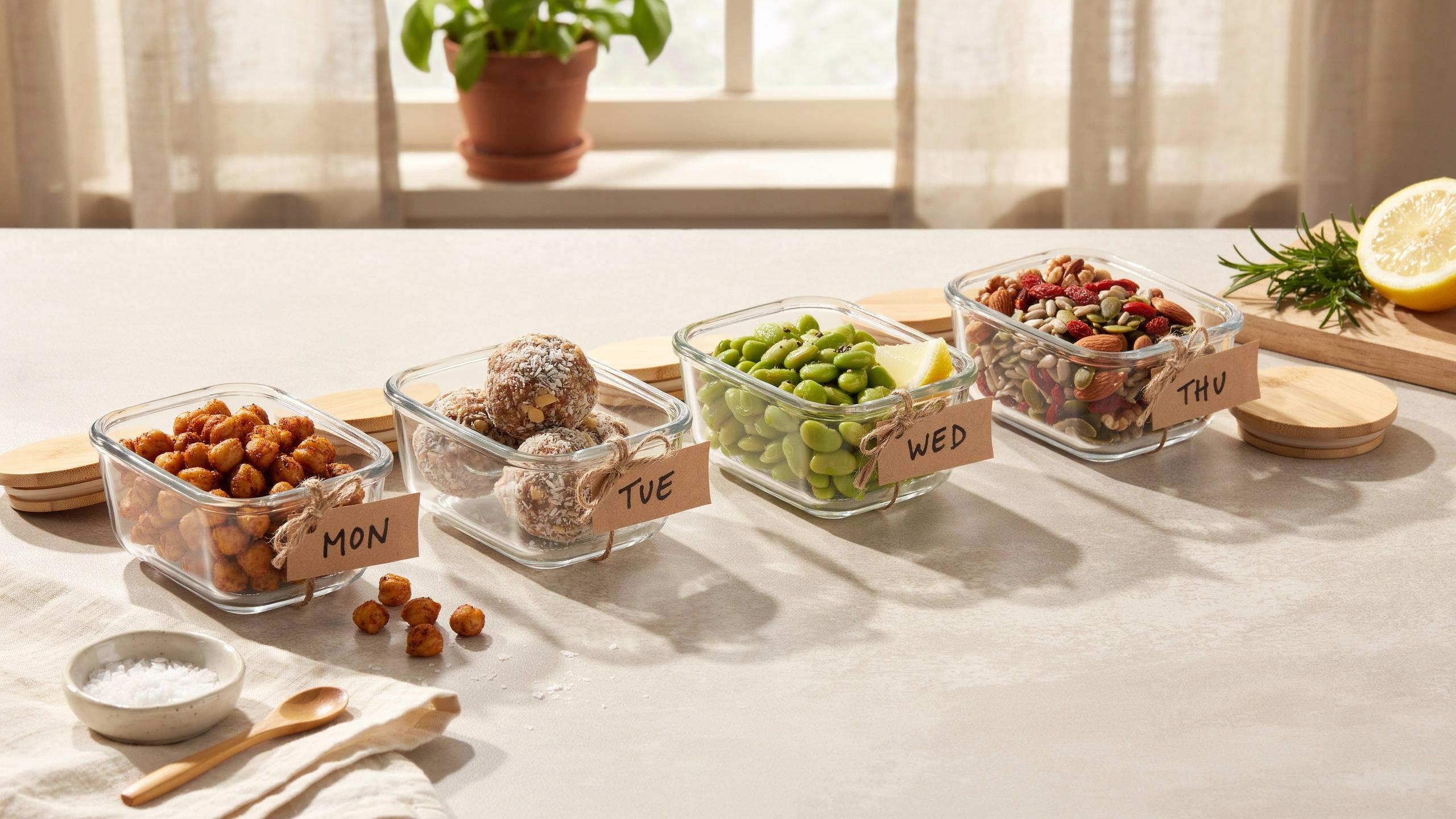 High Protein Vegan Snacks You Can Meal Prep In Bulk