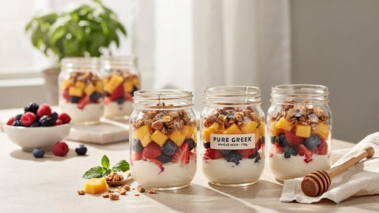High Protein Yogurt Parfaits You Can Prep In Jars