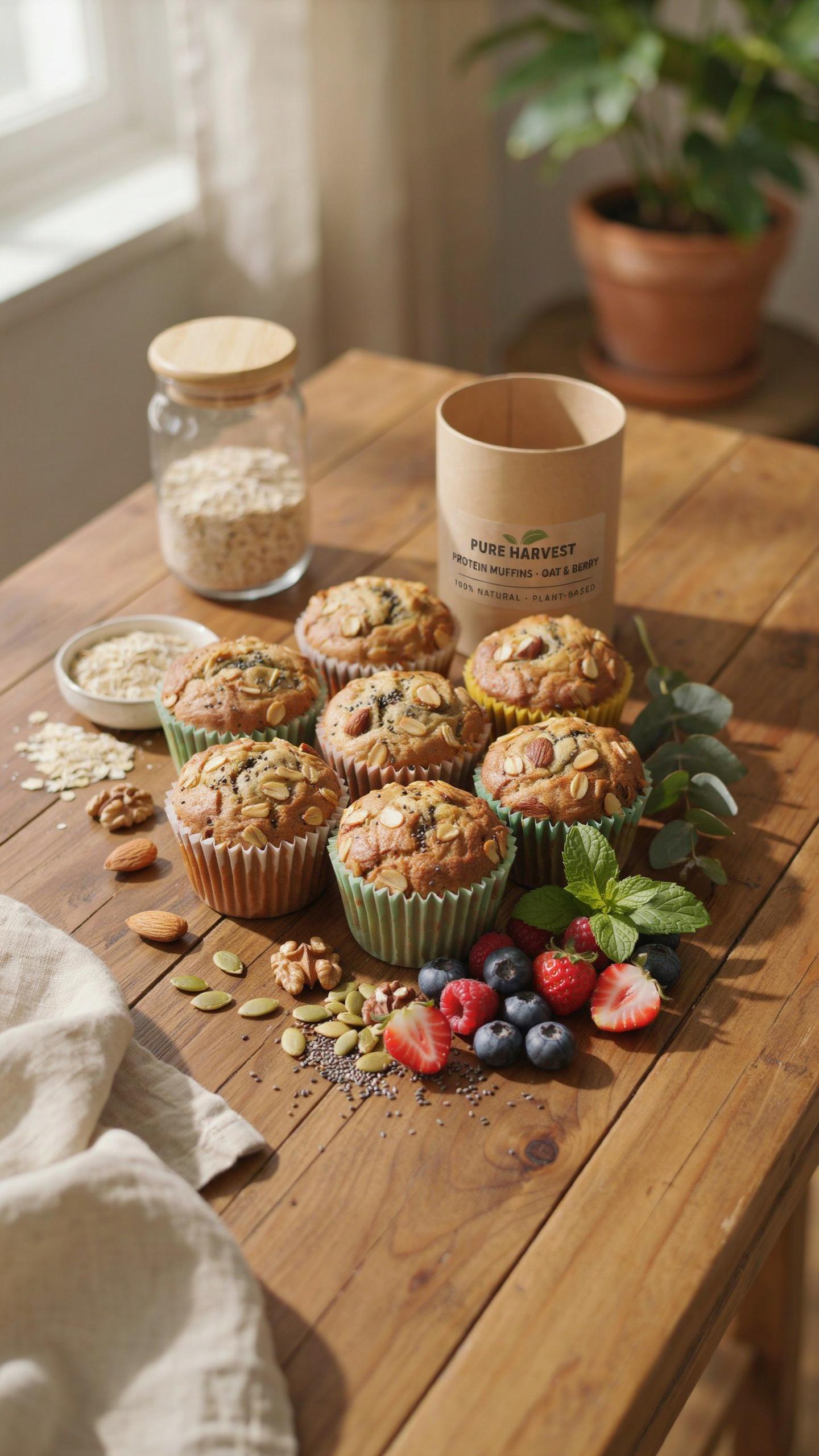Long Term Leverage Sustainable Healthy Protein Muffin Recipes