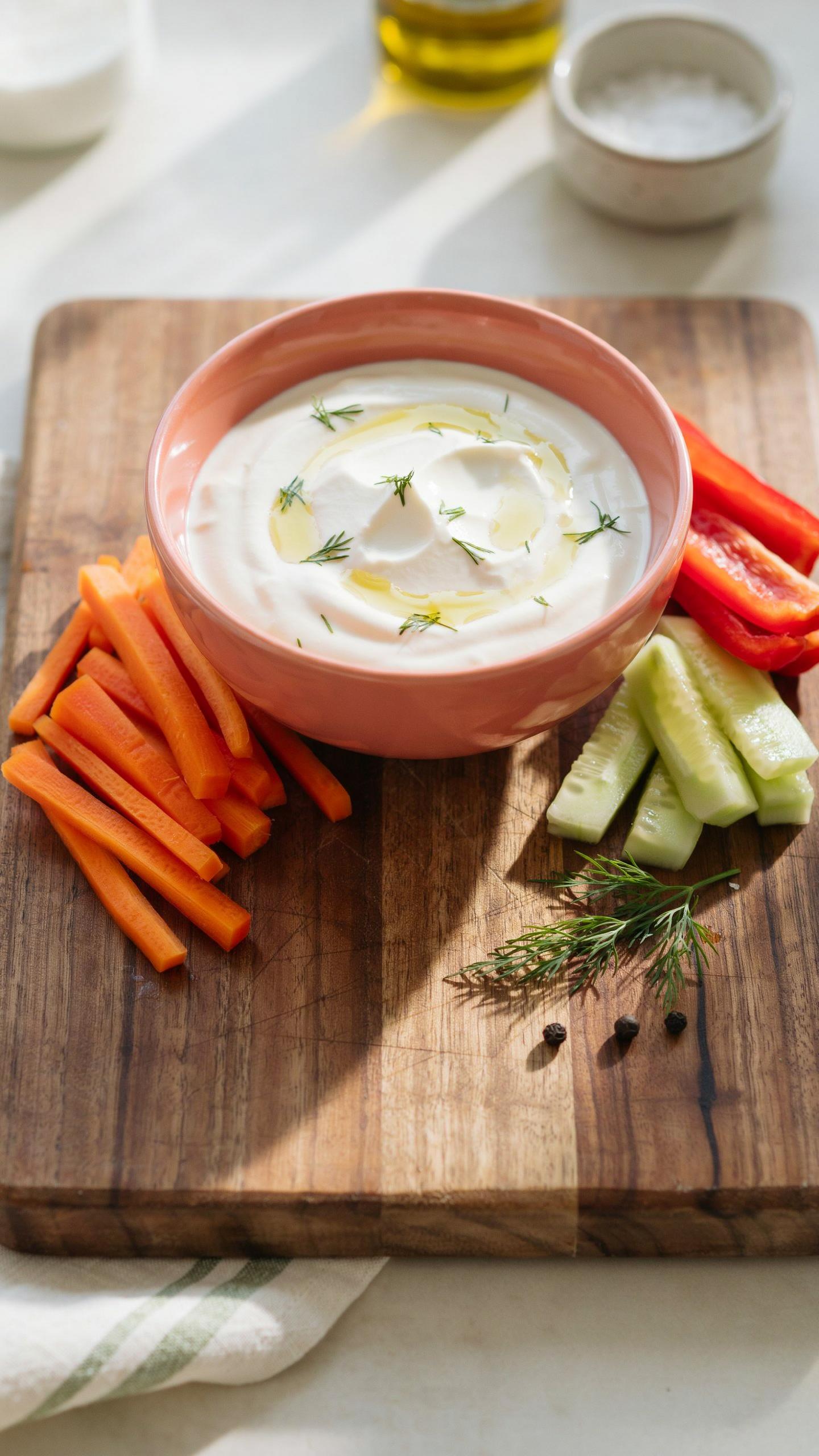 Sustained Fuel The Long Term Impact Of Greek Yogurt Dip For Veggies