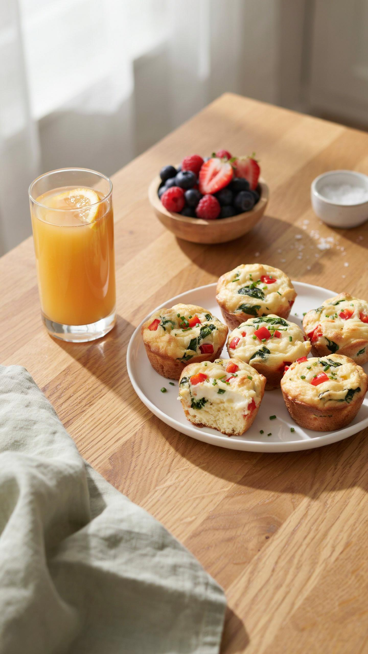 Healthy Egg White Breakfast Muffins The Underrated Power Up