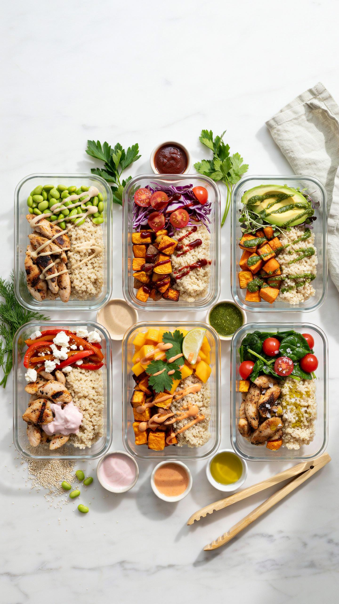 Fun Meal Prep Ideas Easy Recipes The Illusion Of Variety