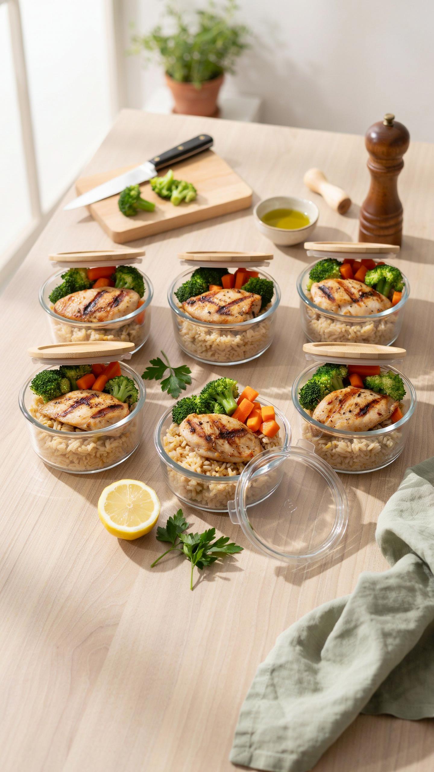 Chicken And Brown Rice Meal Prep The Unsexy Advantage