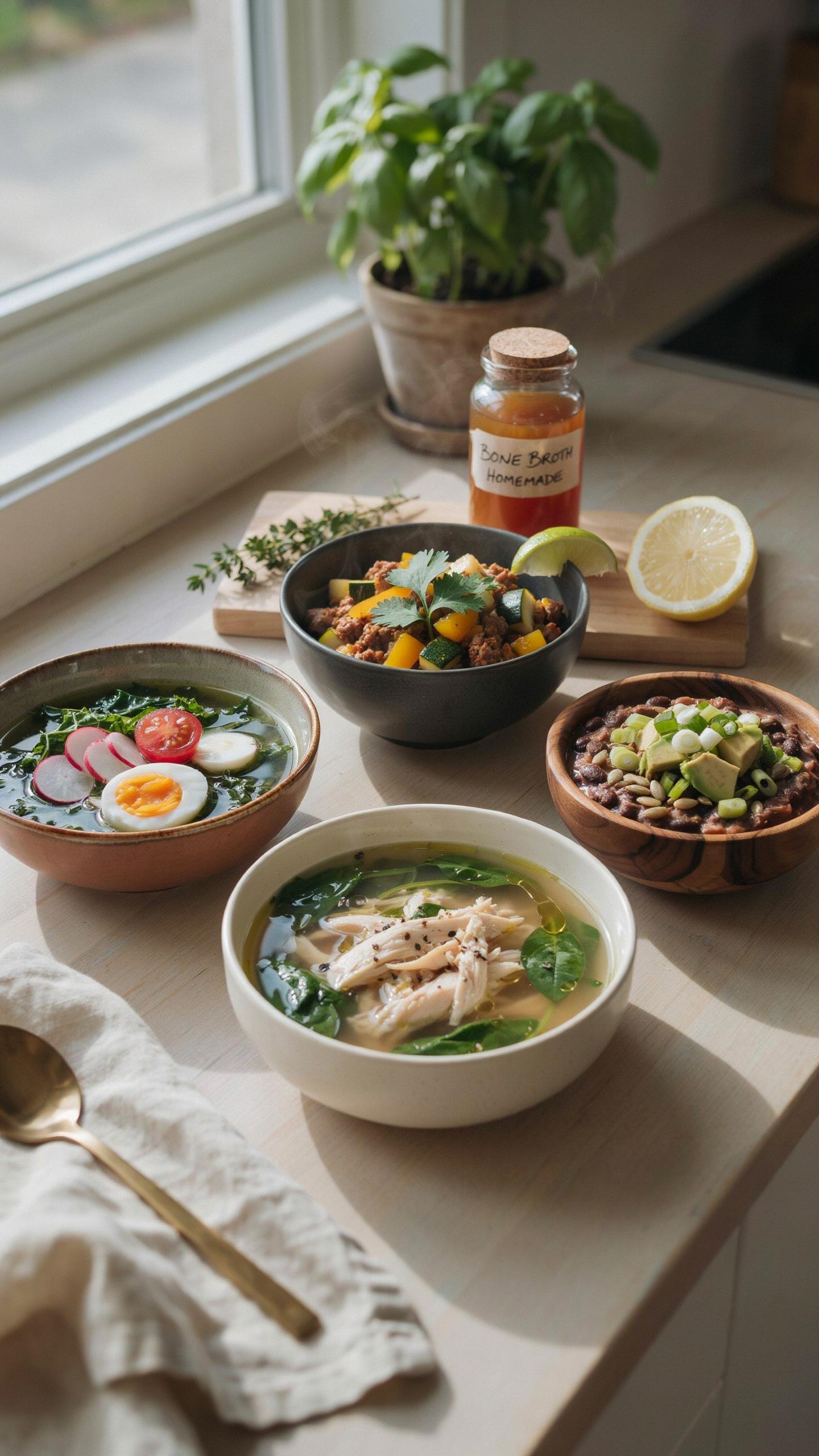 The Bio Optimization Blueprint Healthy Low Carb High Protein Soups