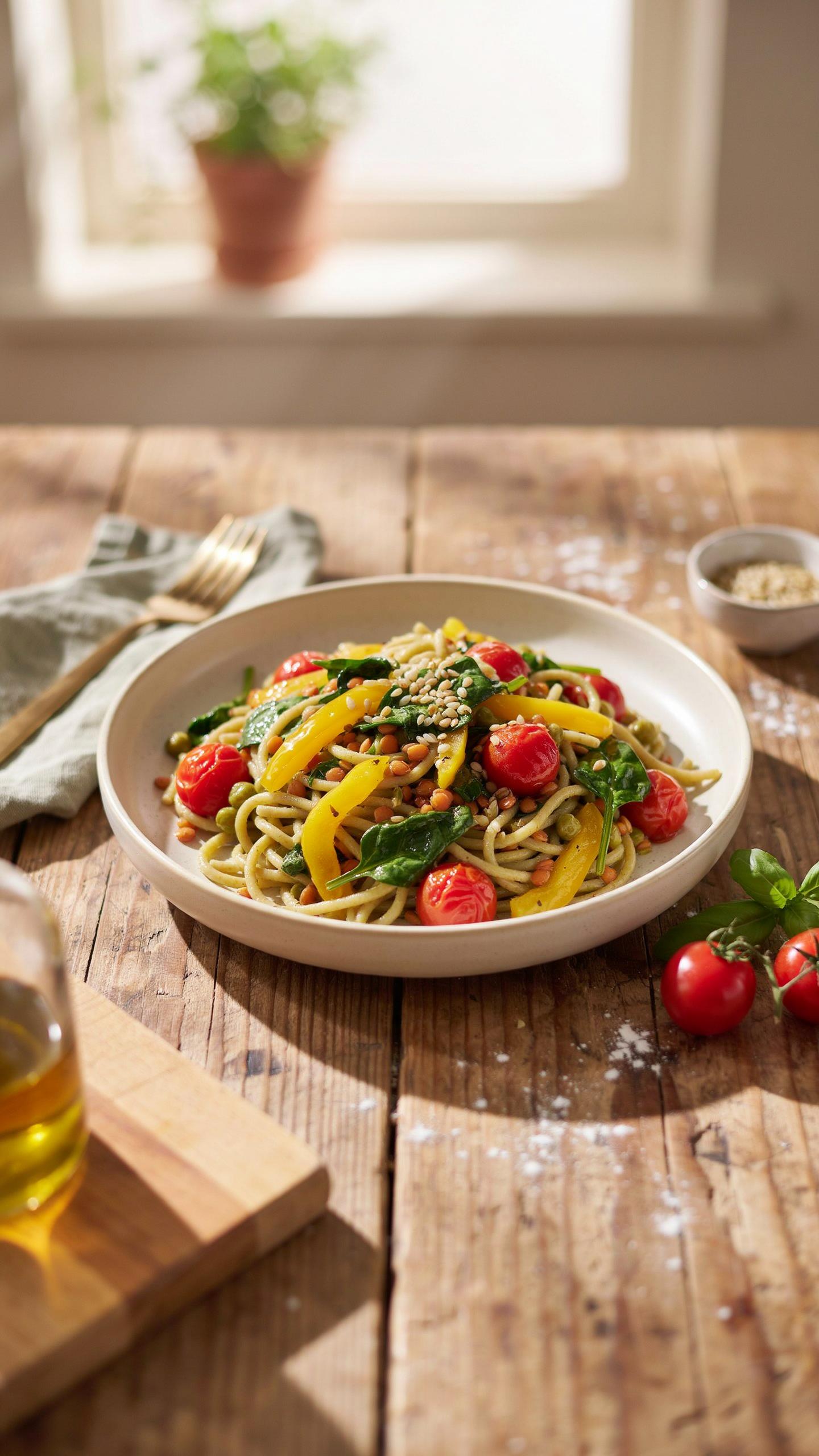 Beyond Beans Unexpected Vegan Protein Pasta Sources