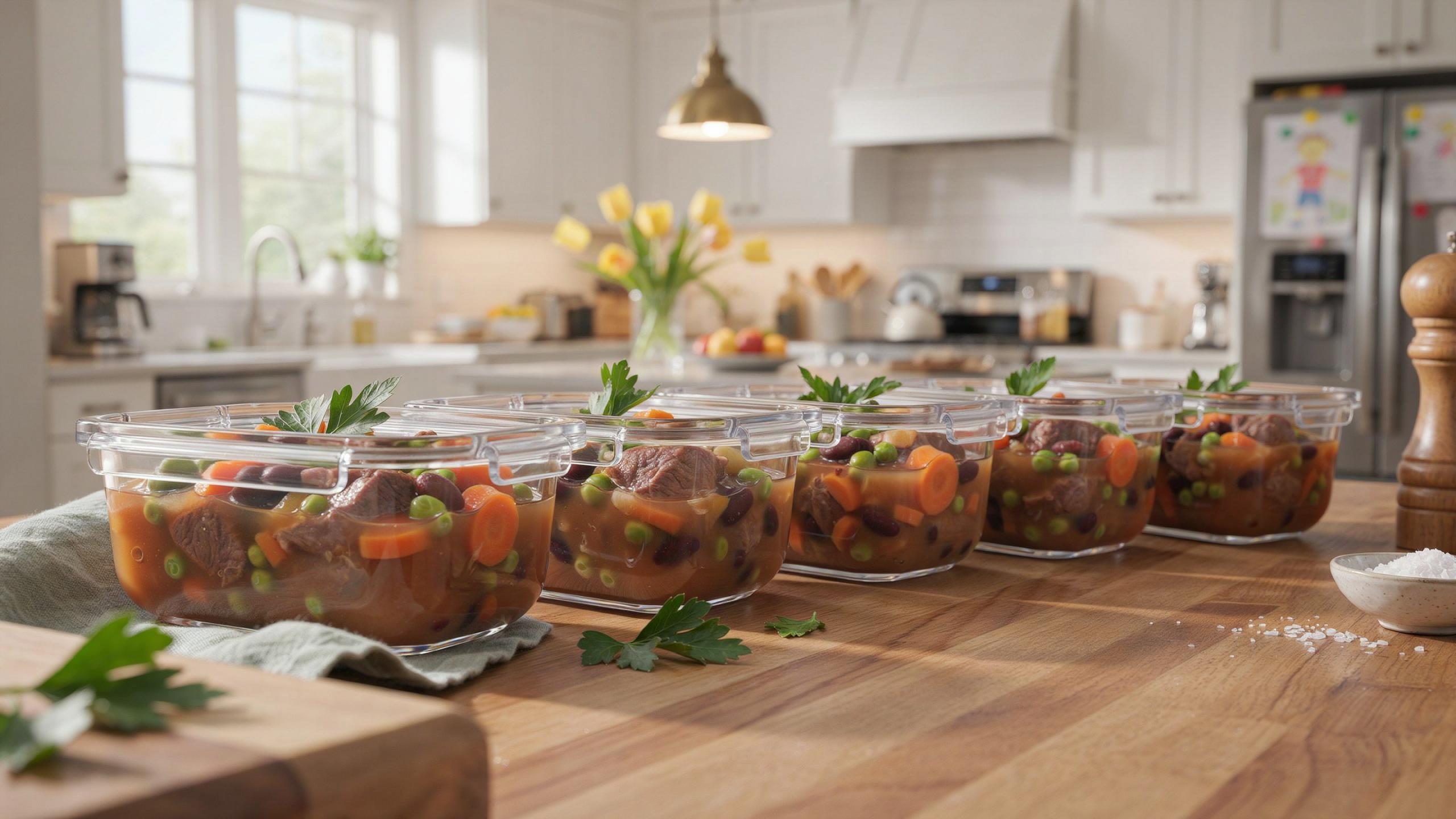 High Protein Stew Meal Prep For The Whole Family