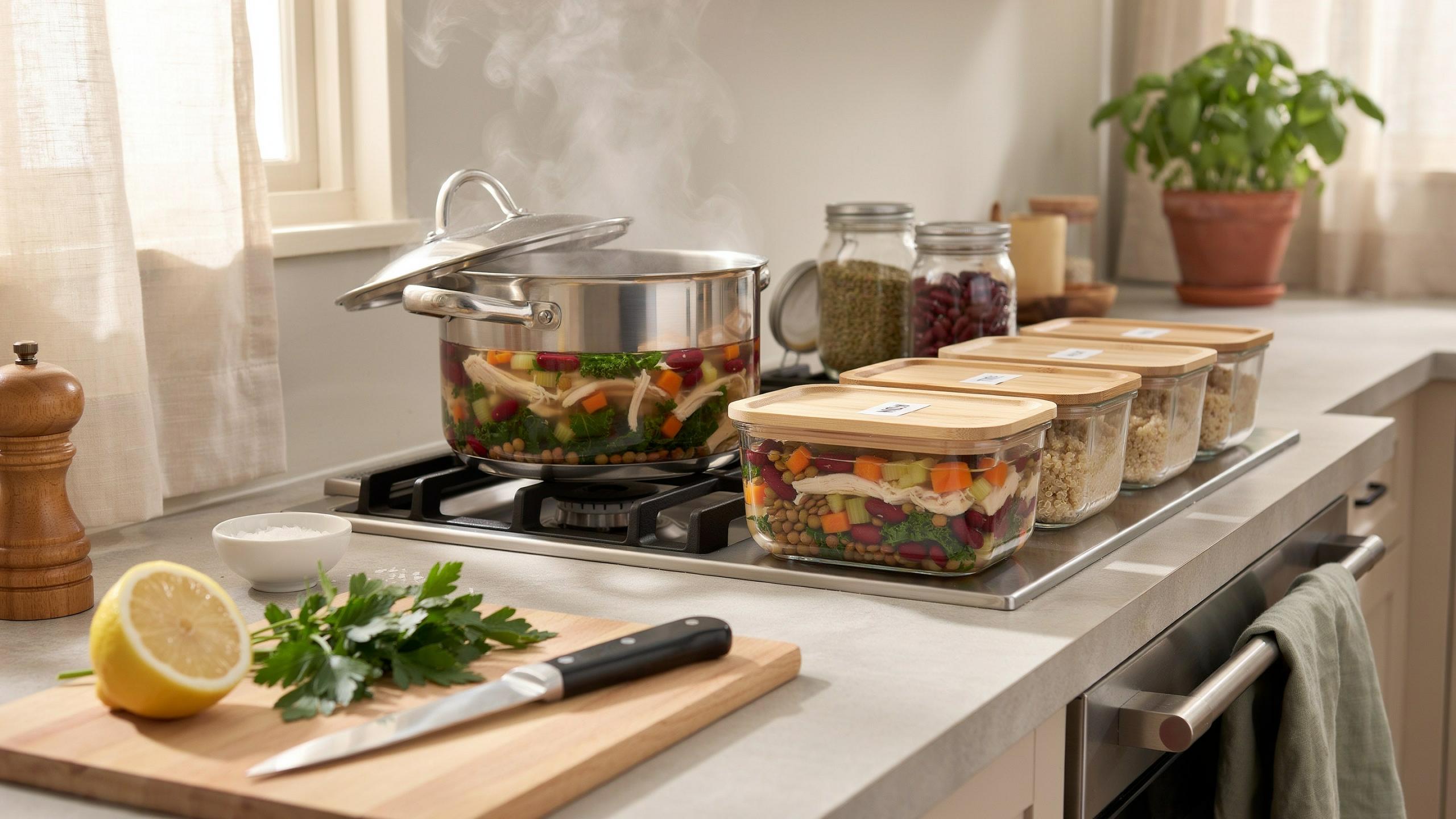 High Protein Soup You Can Meal Prep For Weekday Lunches