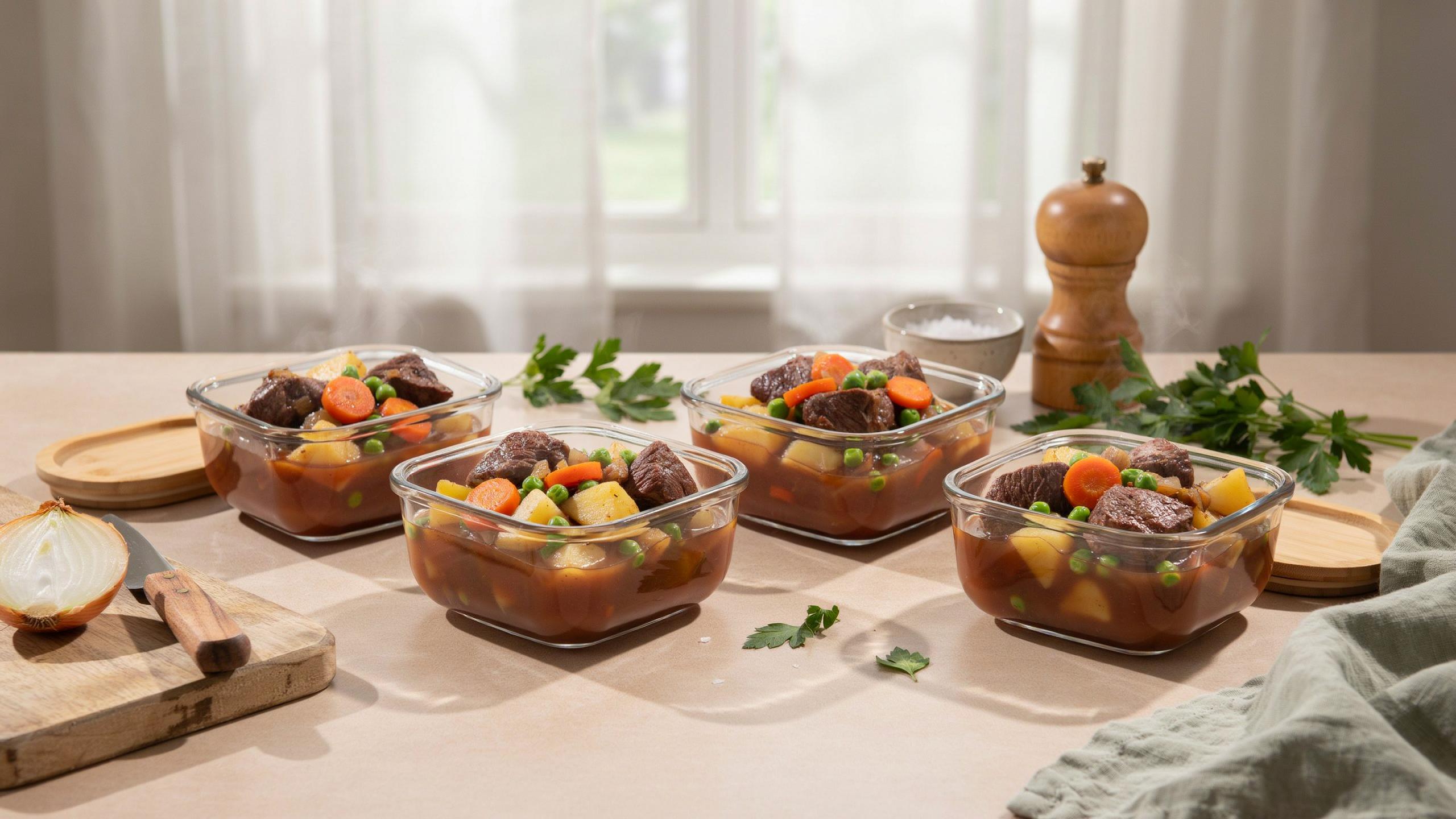 Beef Stew Meal Prep For High Protein Cold Weather Meals