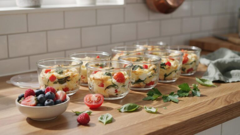 Egg White Meal Prep For Lean High Protein Breakfasts